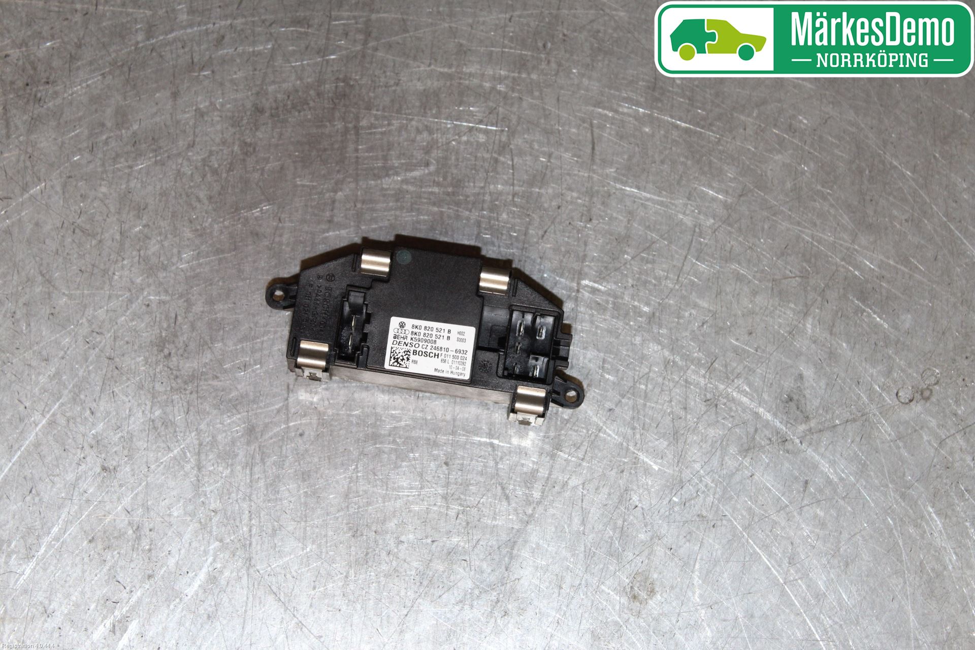 Audi A4/S4 08-11 Varmeapparat Viftemotstand