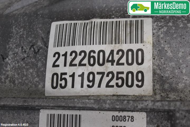 Mercedes-Benz MB C-KLASS (W204) 07-15 Gearkasse 6 Trinn