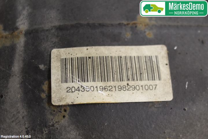 Mercedes-Benz MB C-KLASS (W204) 07-15 Bakaksel Kardang Bak -Diff
