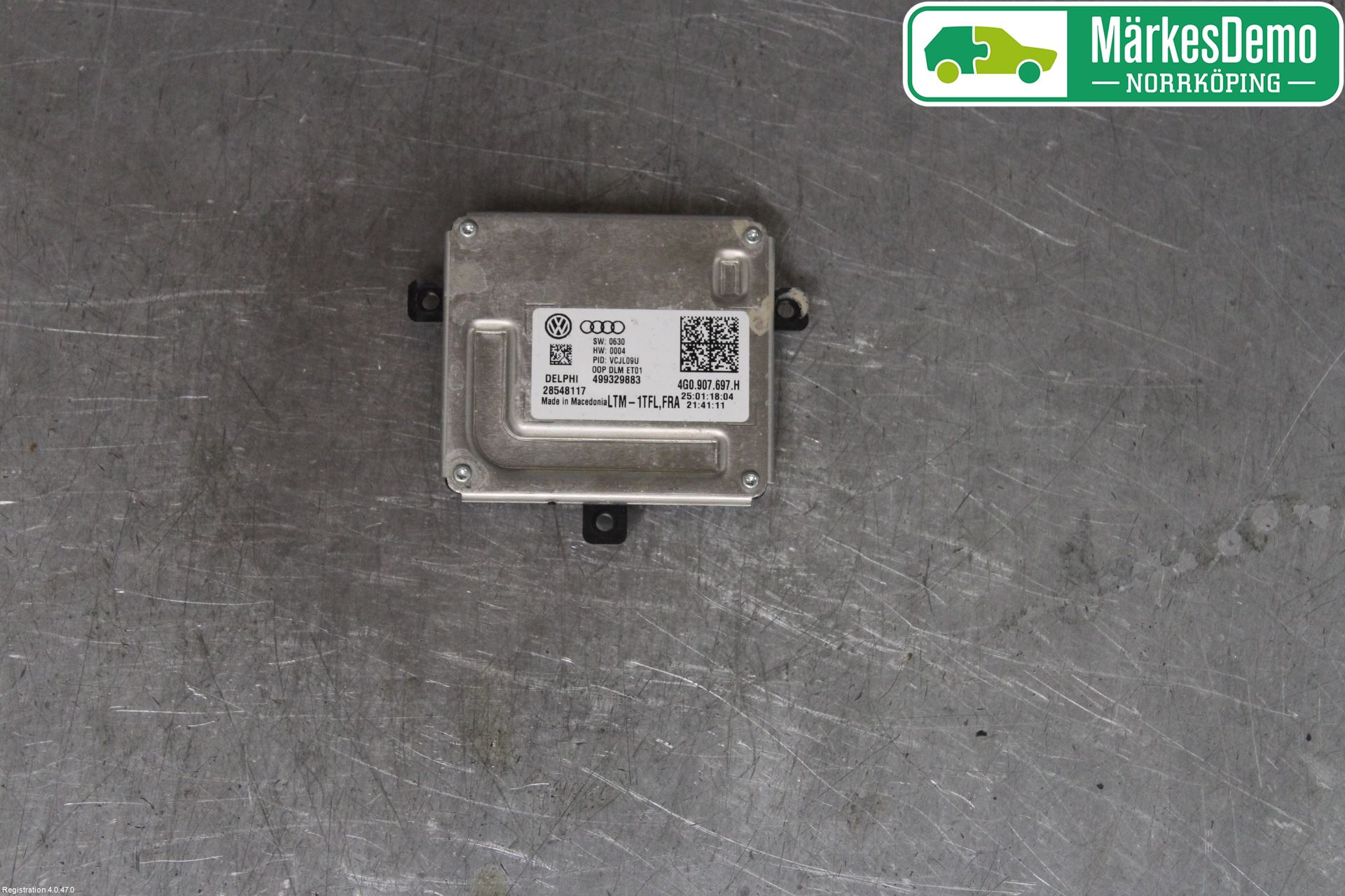 Volkswagen VW PASSAT 15-19 Styreenhet Xenon
