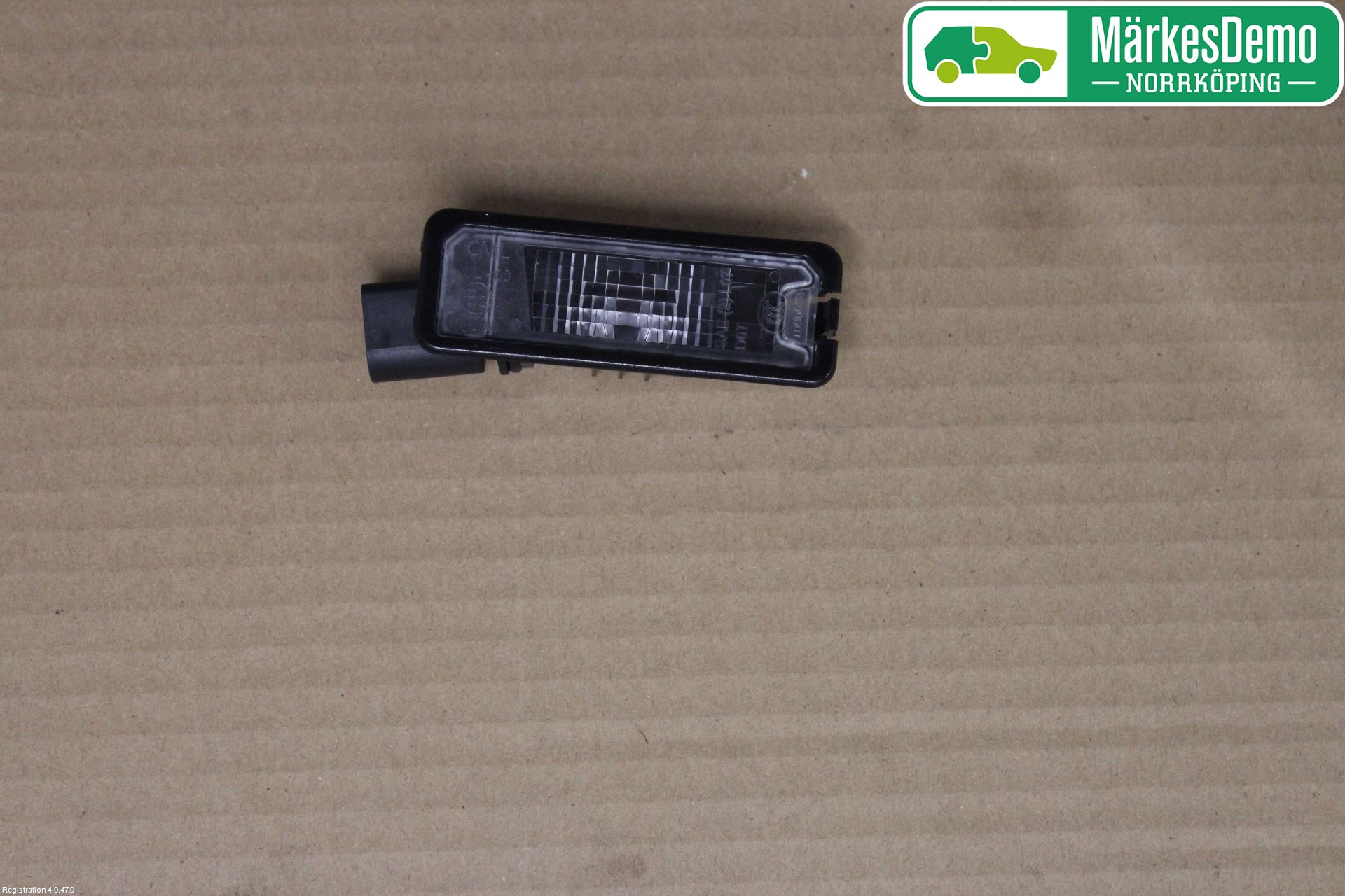 Volkswagen VW POLO 10-17 Skilt Belysning