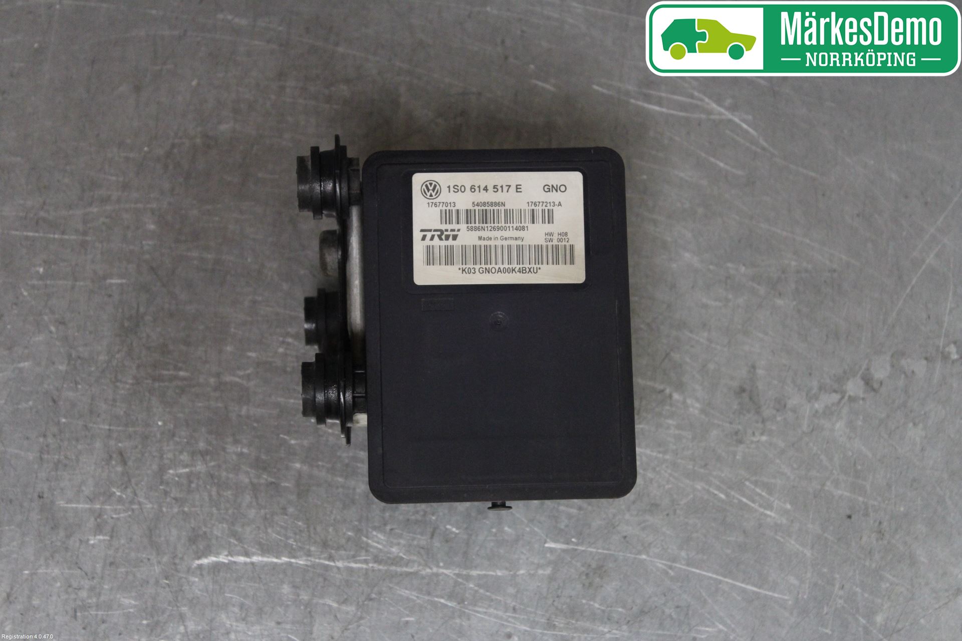 Volkswagen VW UP! / E-UP! Abs Hydraulikkaggregat