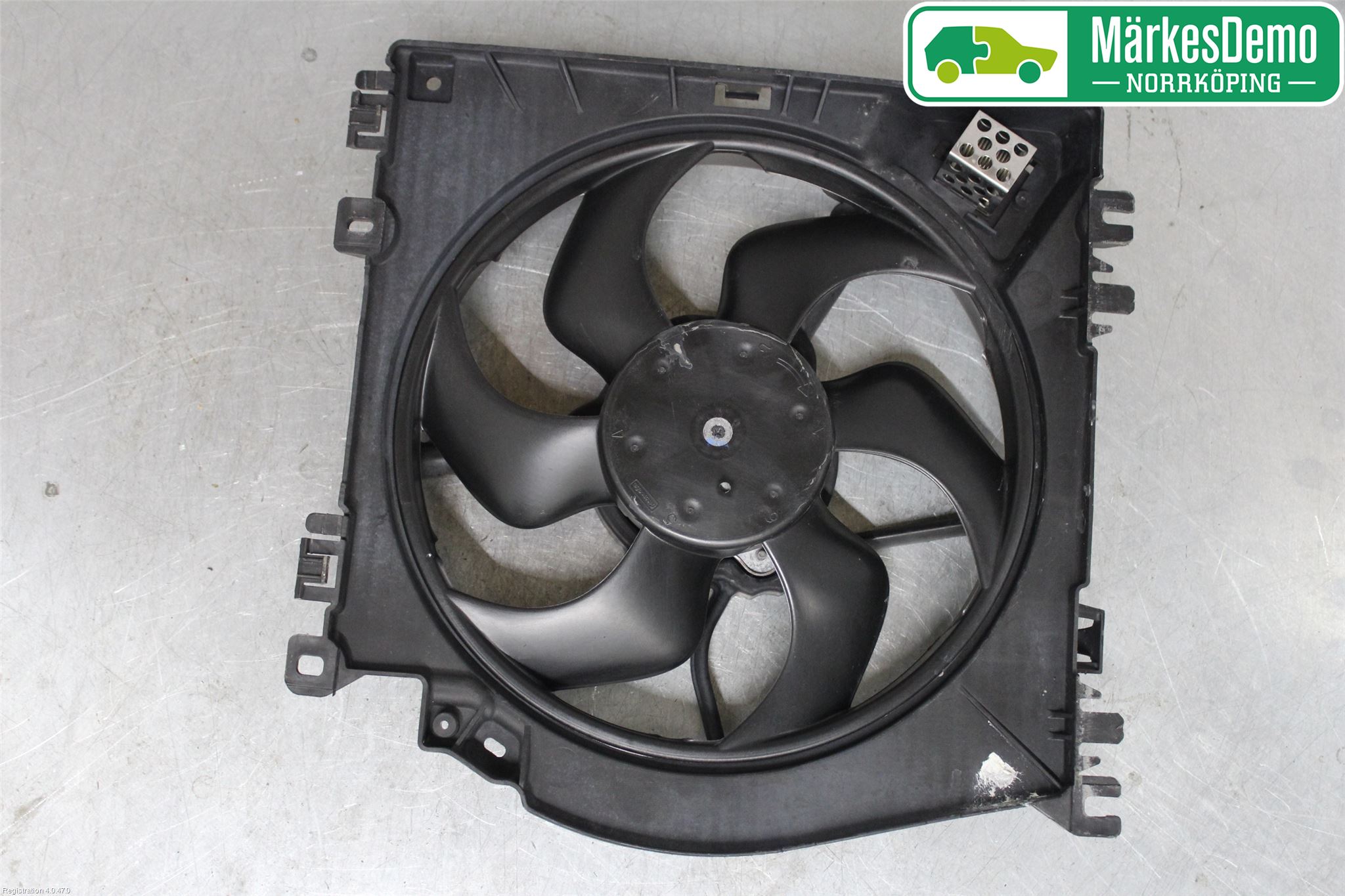 Renault CLIO III  09-12 Kjølevifte Elektrisk