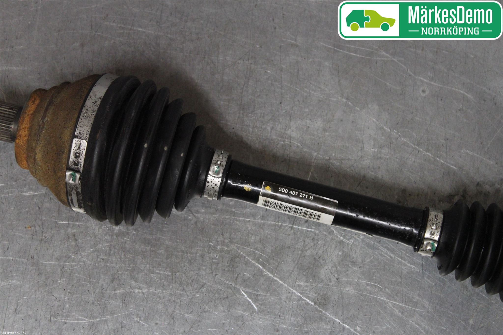 Volkswagen VW GOLF / E-GOLF VII 13-20 Drivaksel Foran Kompl Venstre