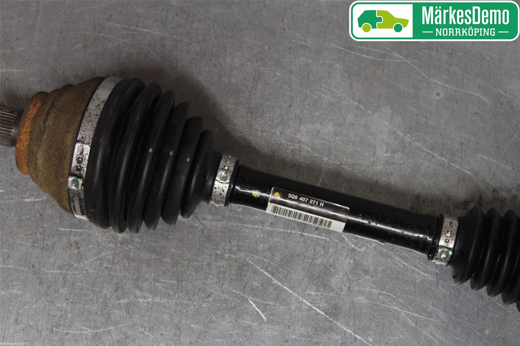 Volkswagen VW GOLF / E-GOLF VII 13-20 Drivaksel Foran Kompl Venstre