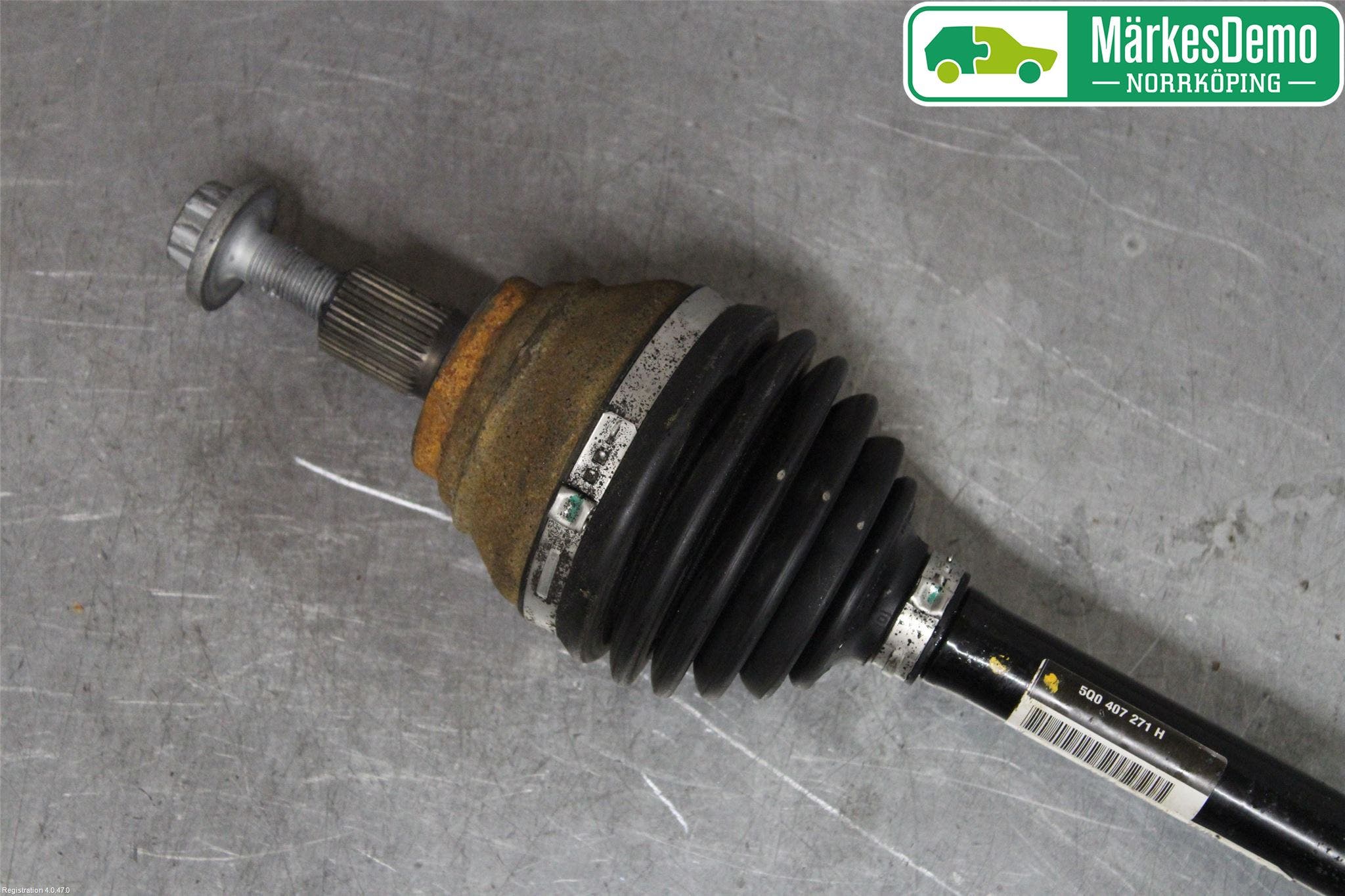 Volkswagen VW GOLF / E-GOLF VII 13-20 Drivaksel Foran Kompl Venstre