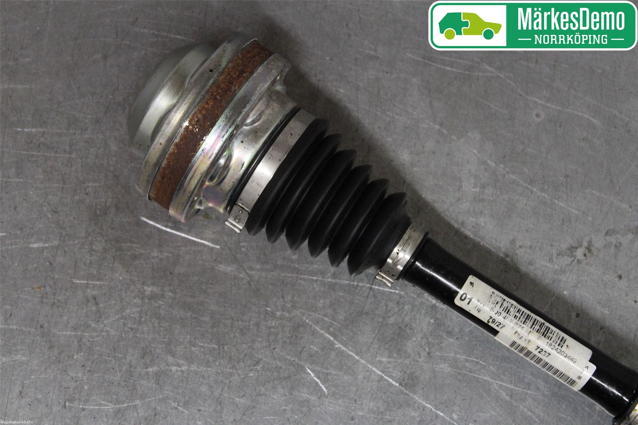 Volkswagen VW GOLF / E-GOLF VII 13-20 Drivaksel Foran Kompl Venstre