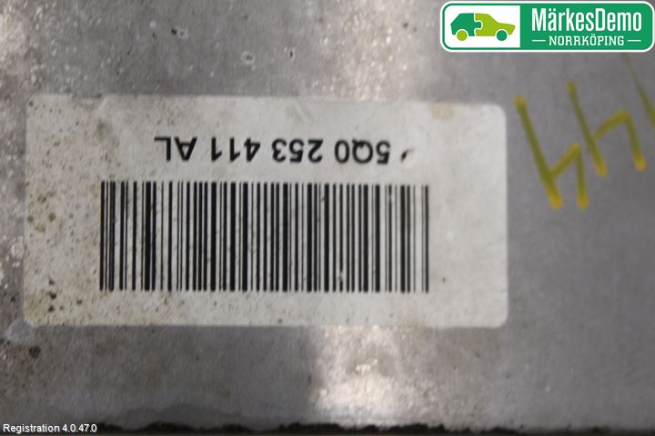 Volkswagen VW GOLF / E-GOLF VII 13-20 Eksos Bakre Potte