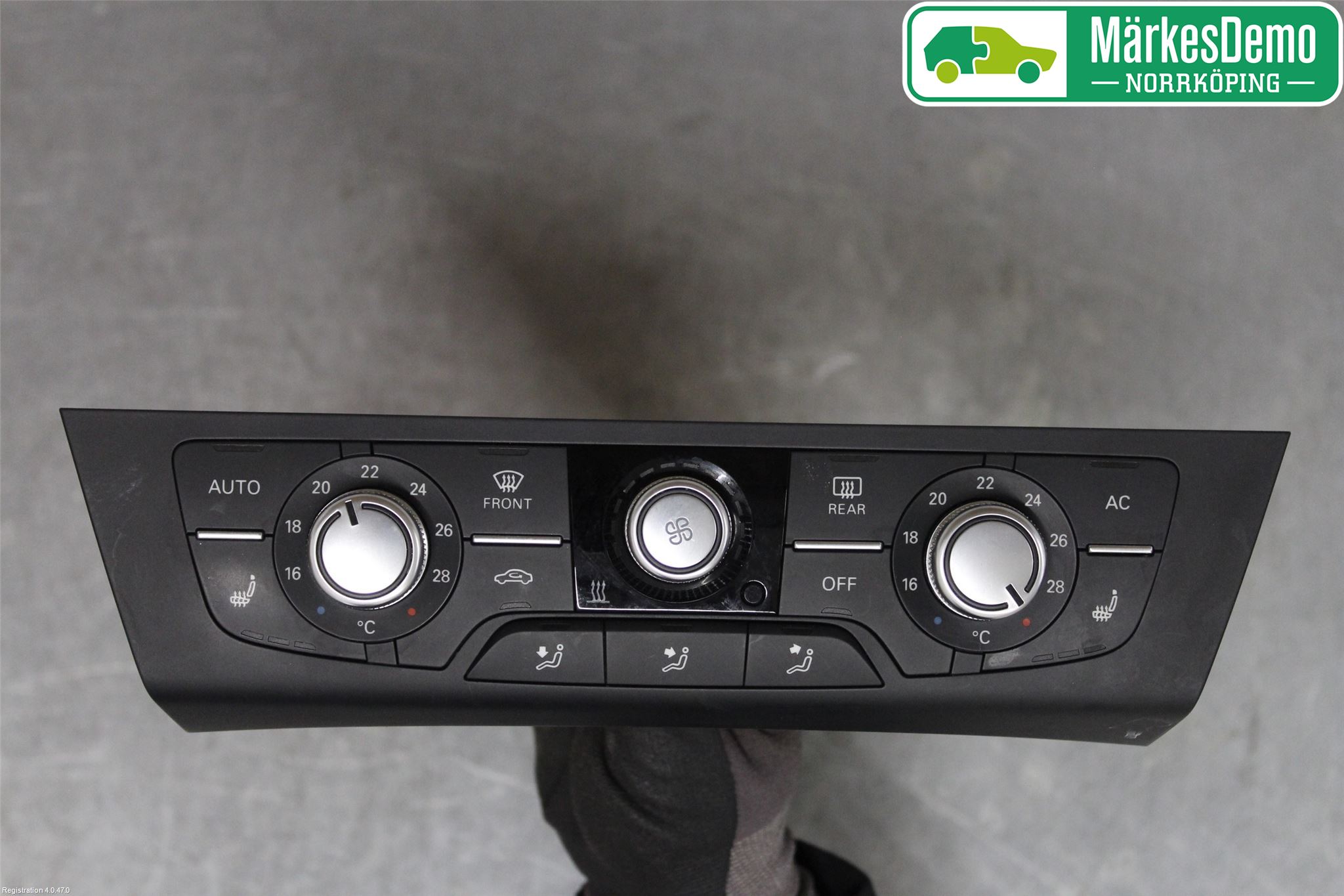 Audi A6/S6 4G 11-18 Varmeapparat Panel(Regulering)