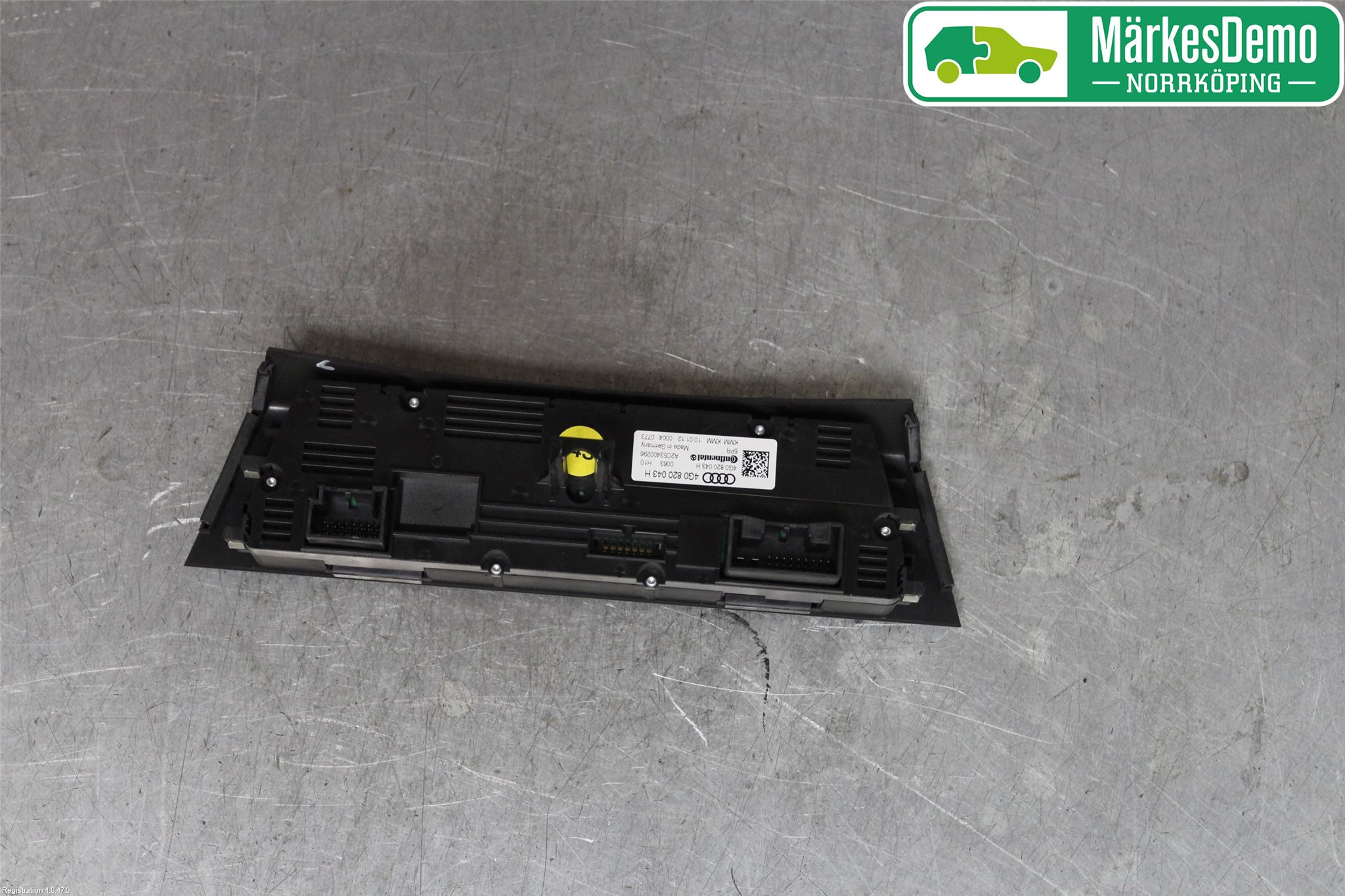 Audi A6/S6 4G 11-18 Varmeapparat Panel(Regulering)