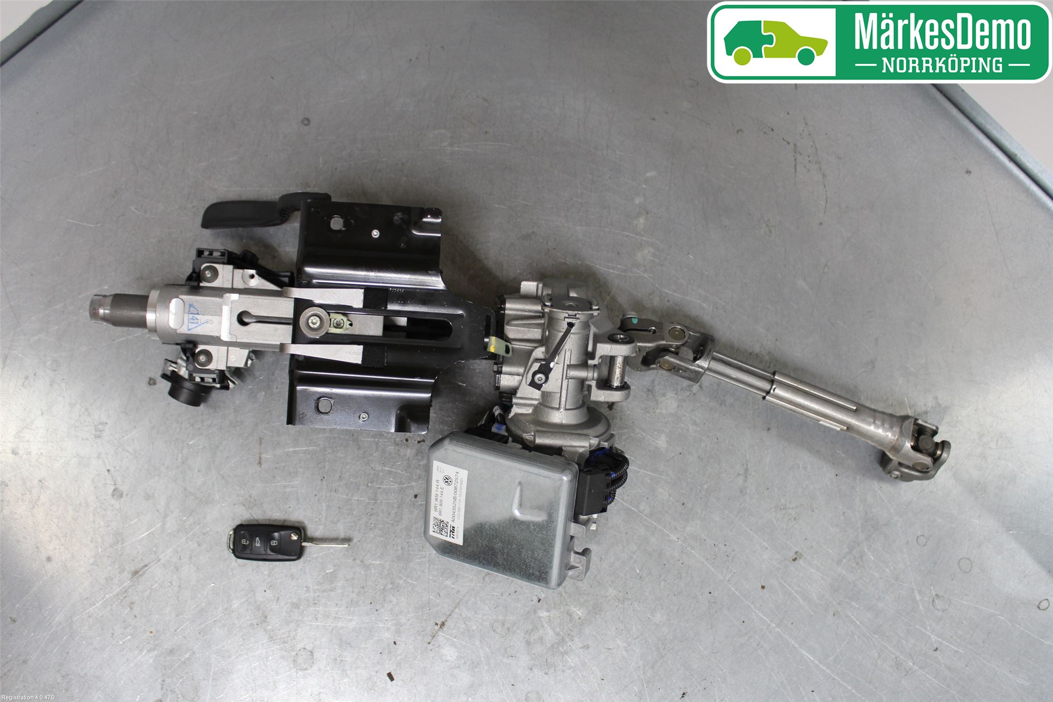 Volkswagen VW UP! / E-UP! Rattakselaggregat Innebygd Servo