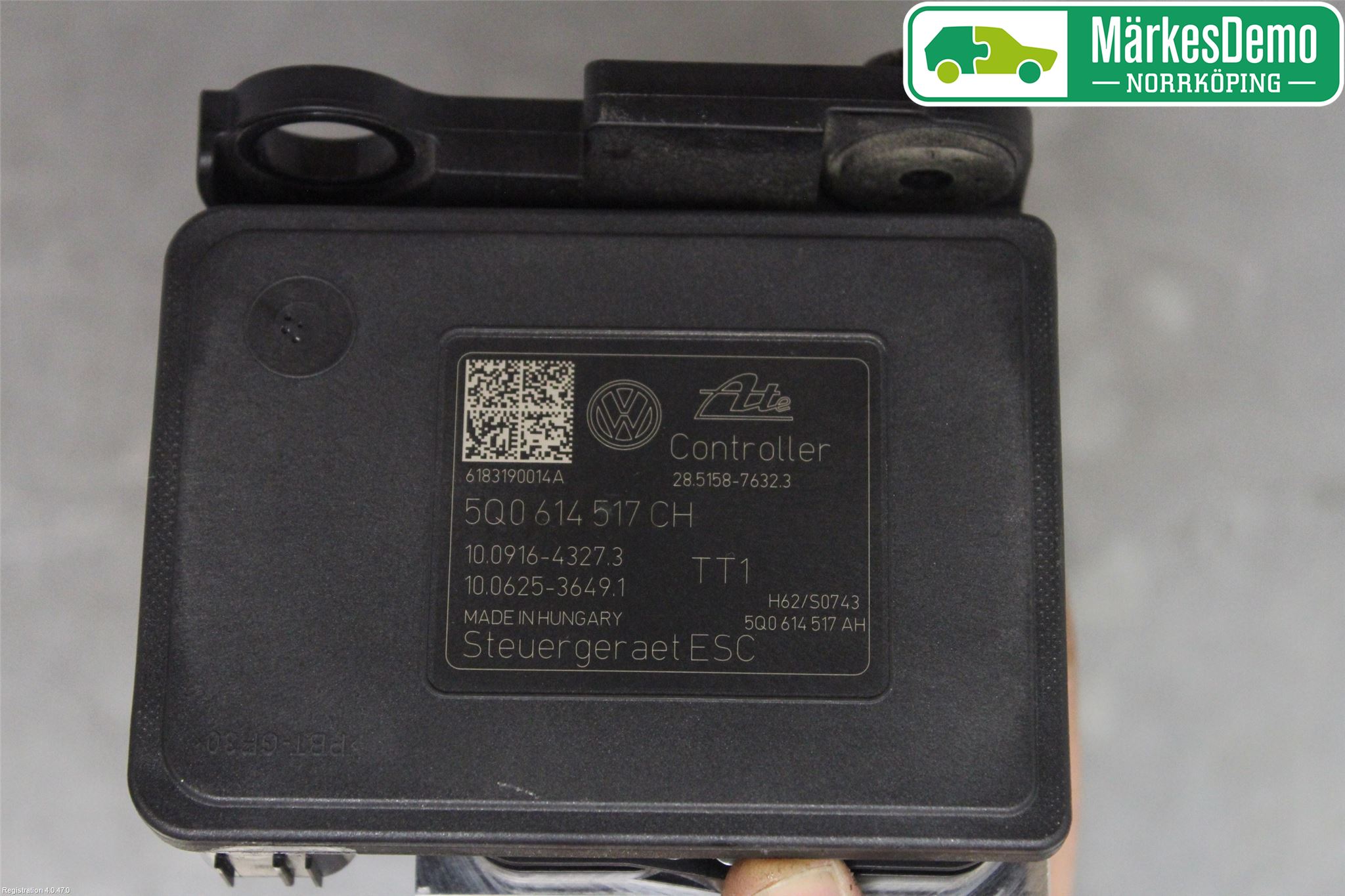 Volkswagen VW PASSAT 15-19 Abs Hydraulikkaggregat