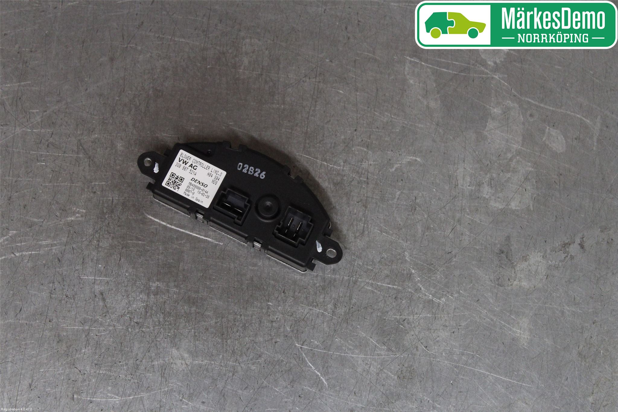 Volkswagen VW PASSAT 15-19 Varmeapparat Viftemotstand