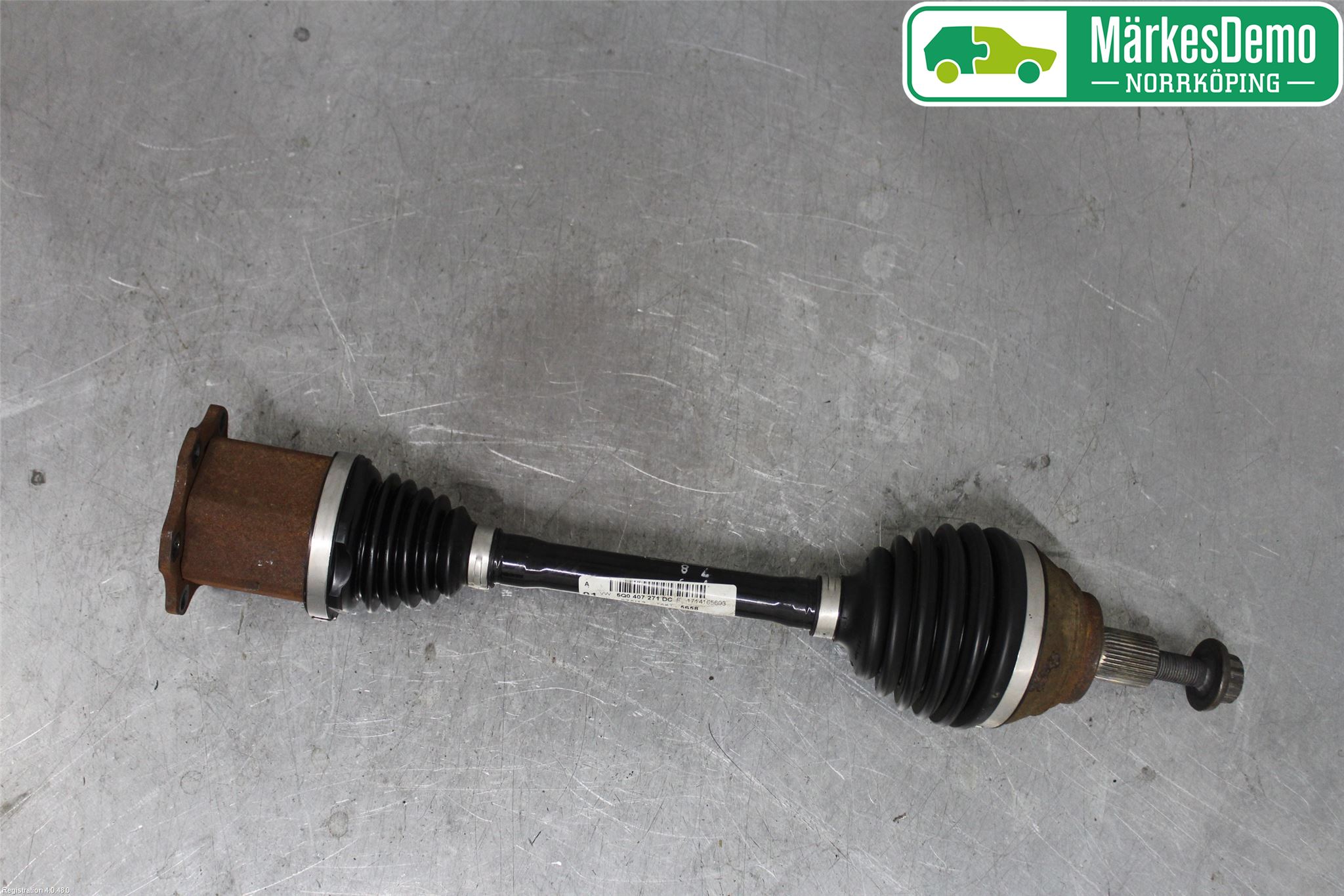 Volkswagen VW GOLF / E-GOLF VII 13-20 Drivaksel Foran Kompl Venstre