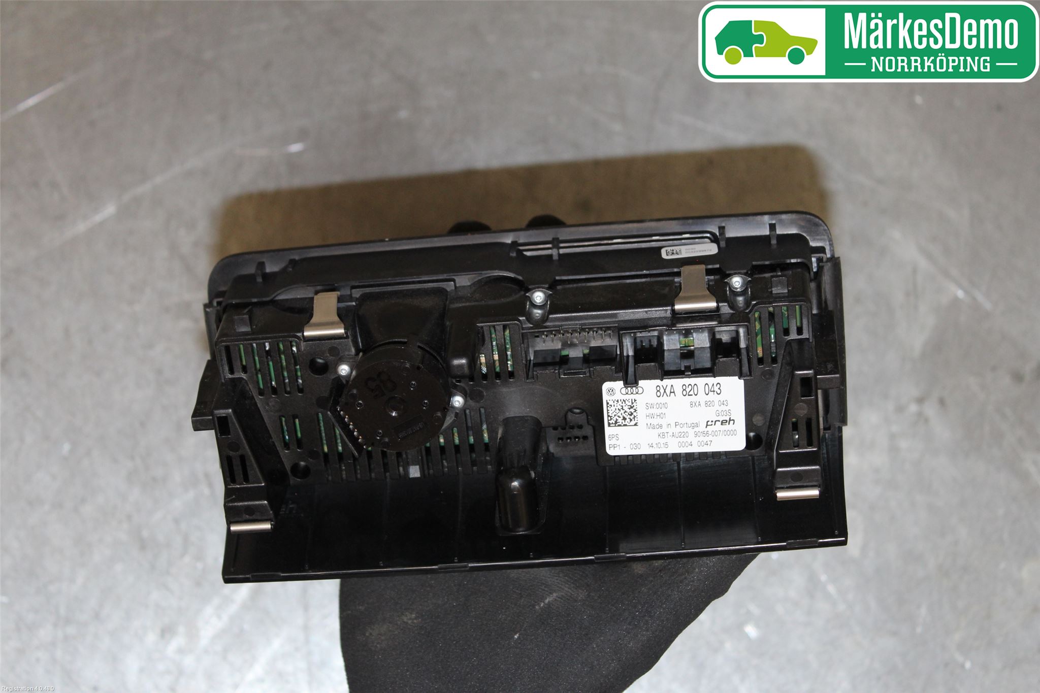 Audi A1/S1 11-18 Varmeapparat Panel(Regulering)