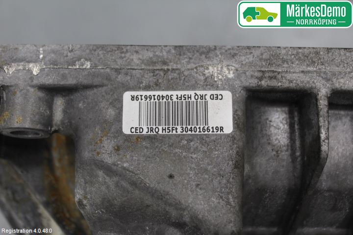 Renault CAPTUR 13-19 Gearkasse 5 Trinn