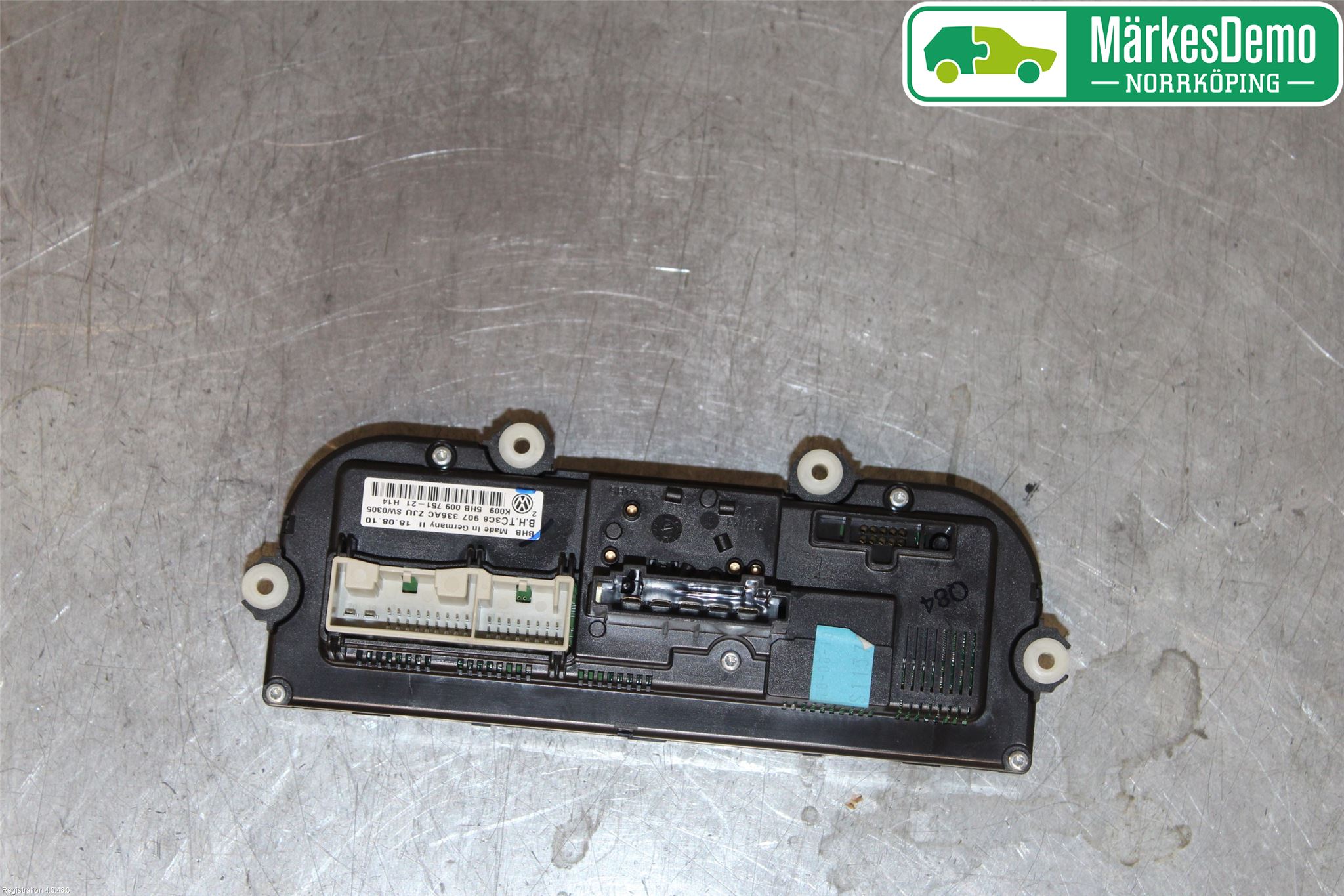 Volkswagen VW GOLF VI 09-13 Varmeapparat Panel(Regulering)