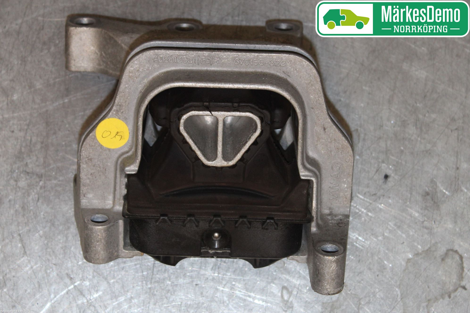 Audi A1/S1 11-18 Motor Feste Stål-Alu