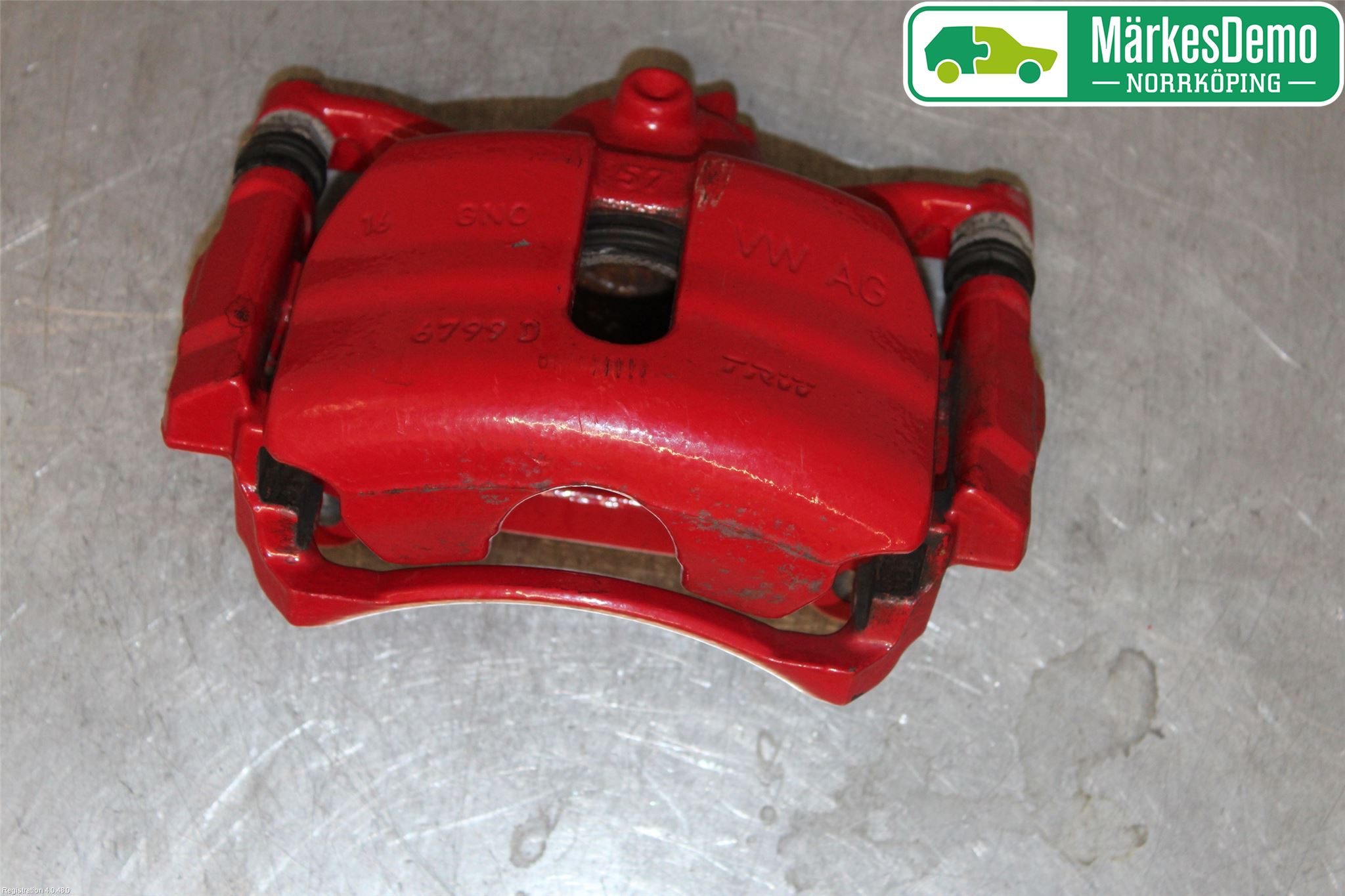 Volkswagen VW GOLF / E-GOLF VII 13-20 Bremsecaliper Foran Høyre
