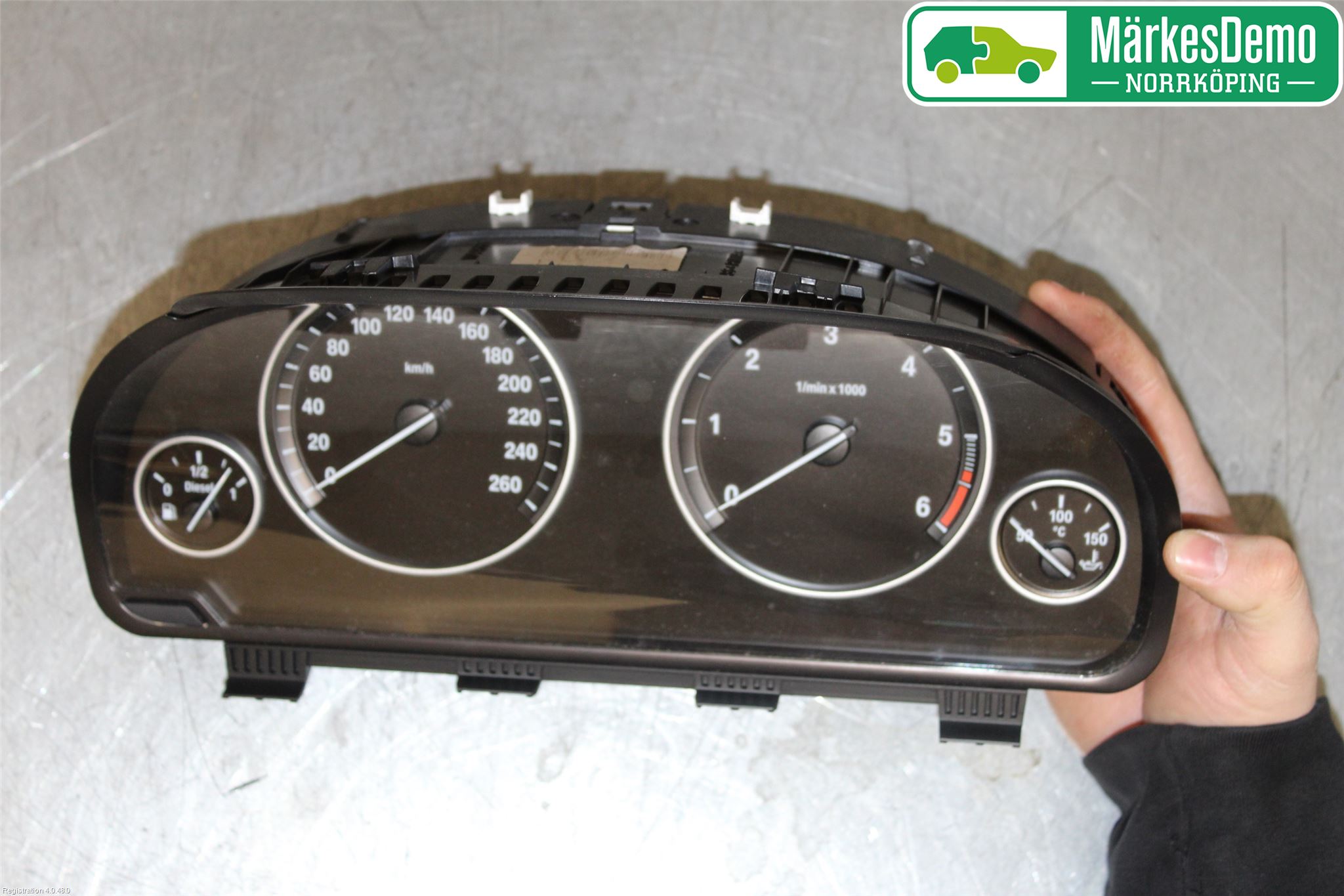 BMW 5 F10/F11/F18 09-17 Instr Kombinert