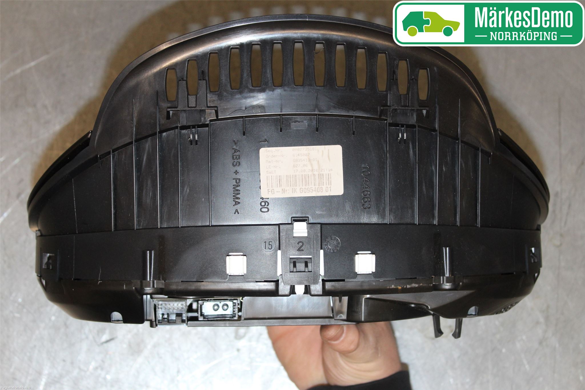 BMW 5 F10/F11/F18 09-17 Instr Kombinert