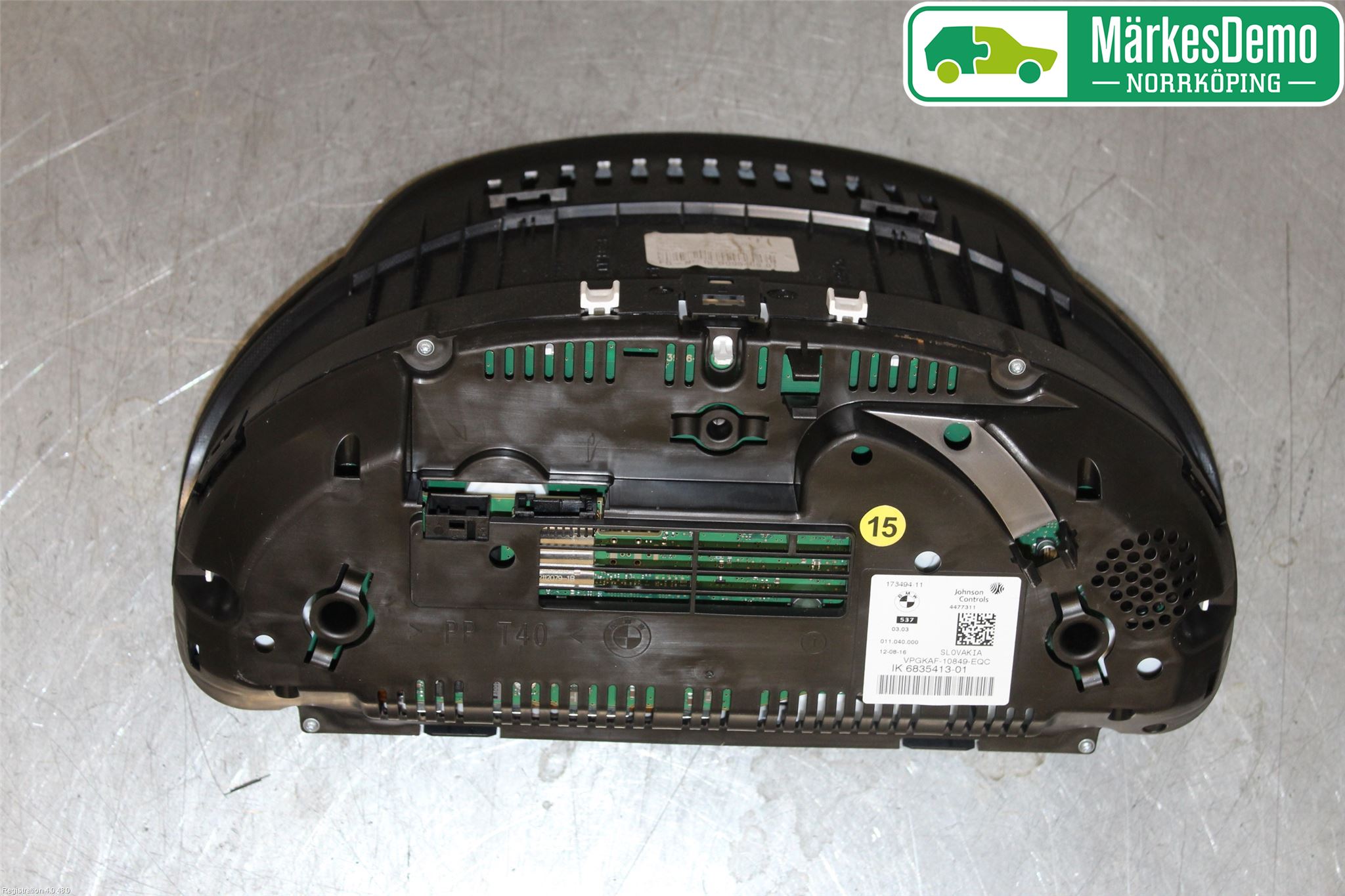 BMW 5 F10/F11/F18 09-17 Instr Kombinert