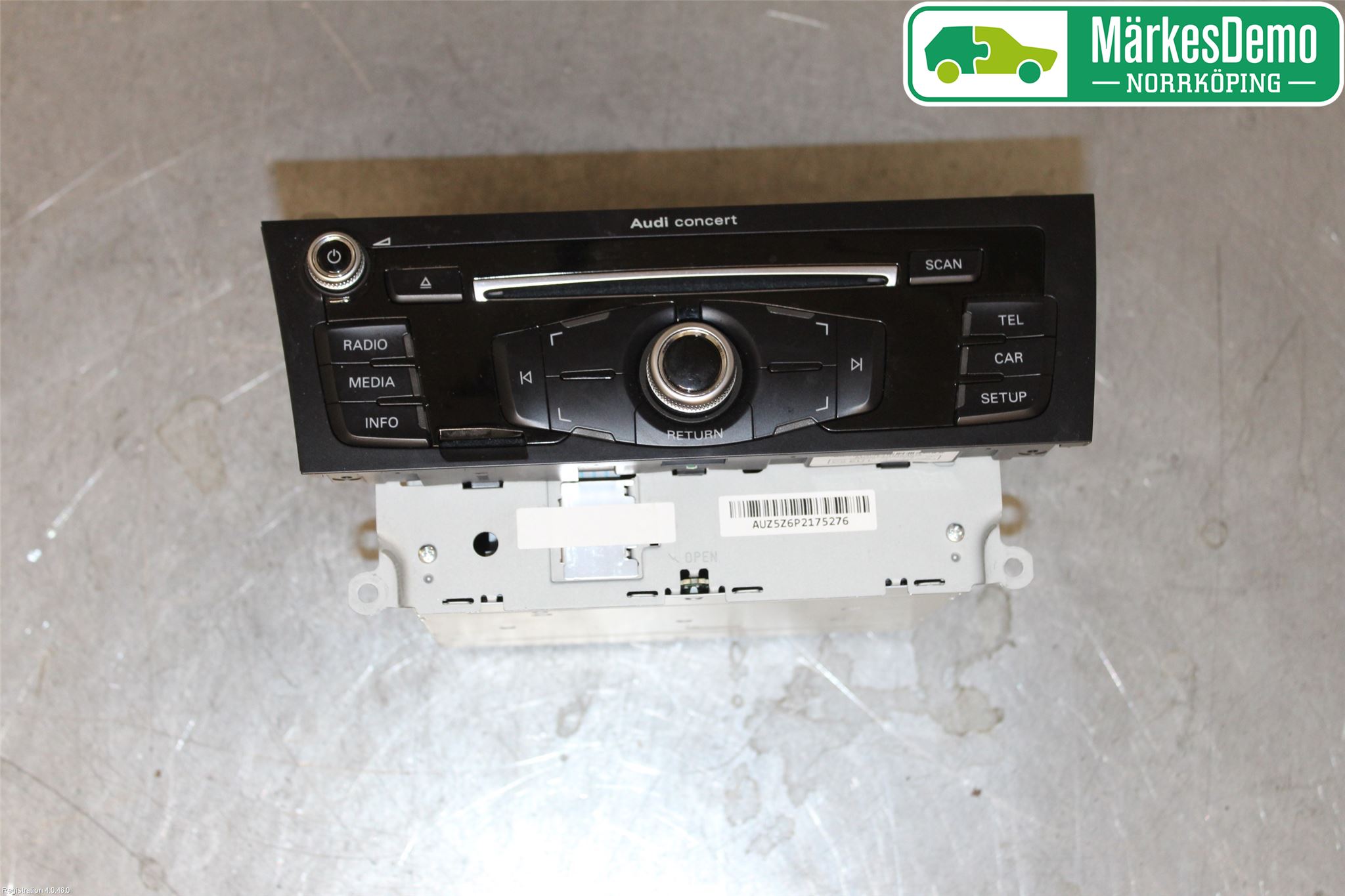 Audi A5 07-16 Stereo Radio Med Cd