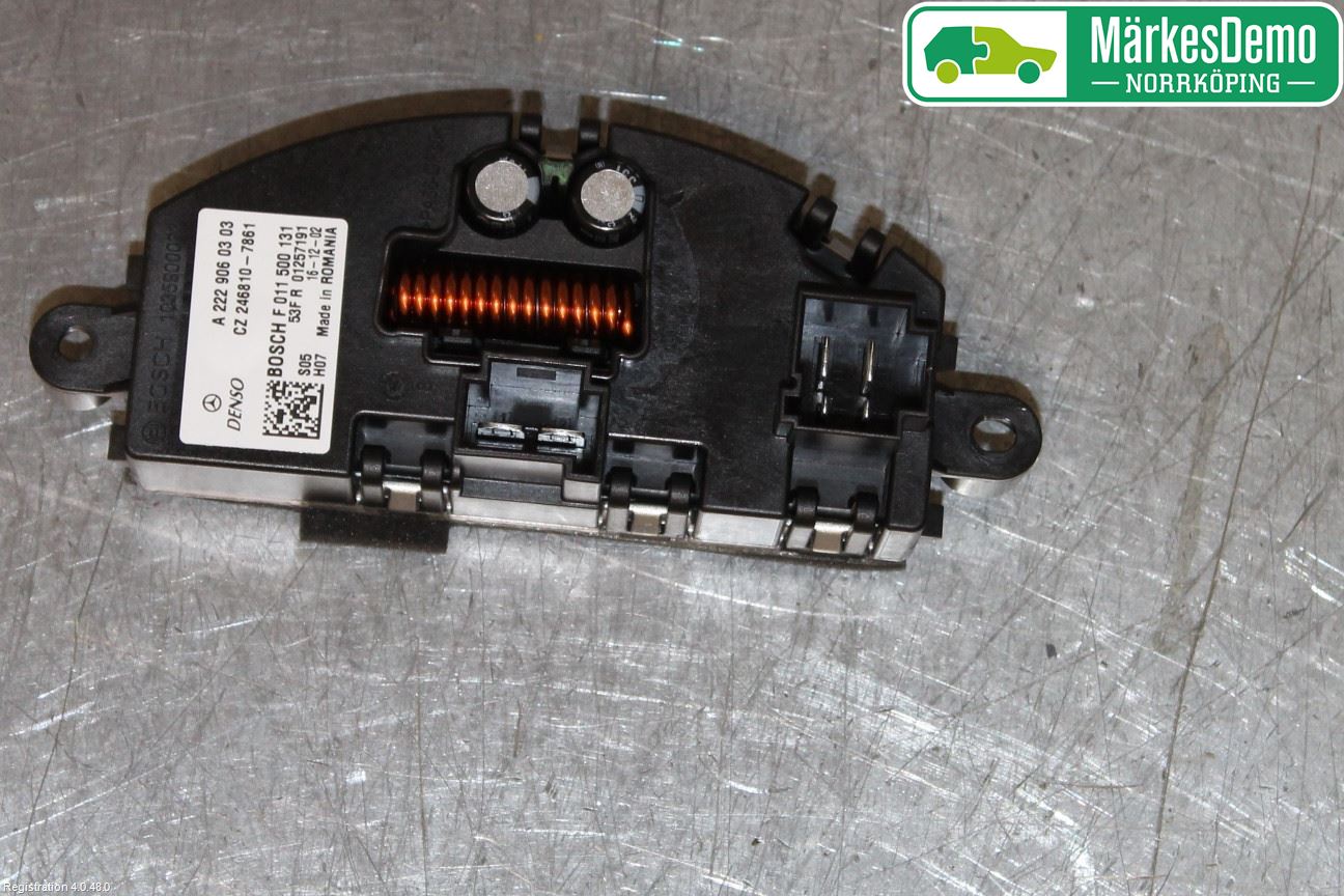 Mercedes-Benz MB CLA-KLASS (C117/X117) 13-19 Varmeapparat Viftemotstand