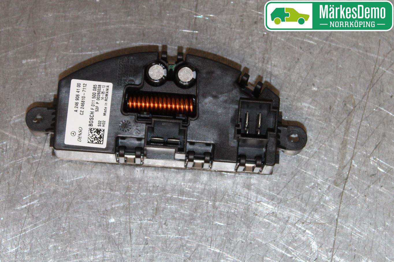 Mercedes-Benz MB B-KLASS (W246/W242) 12-19 Varmeapparat Viftemotstand