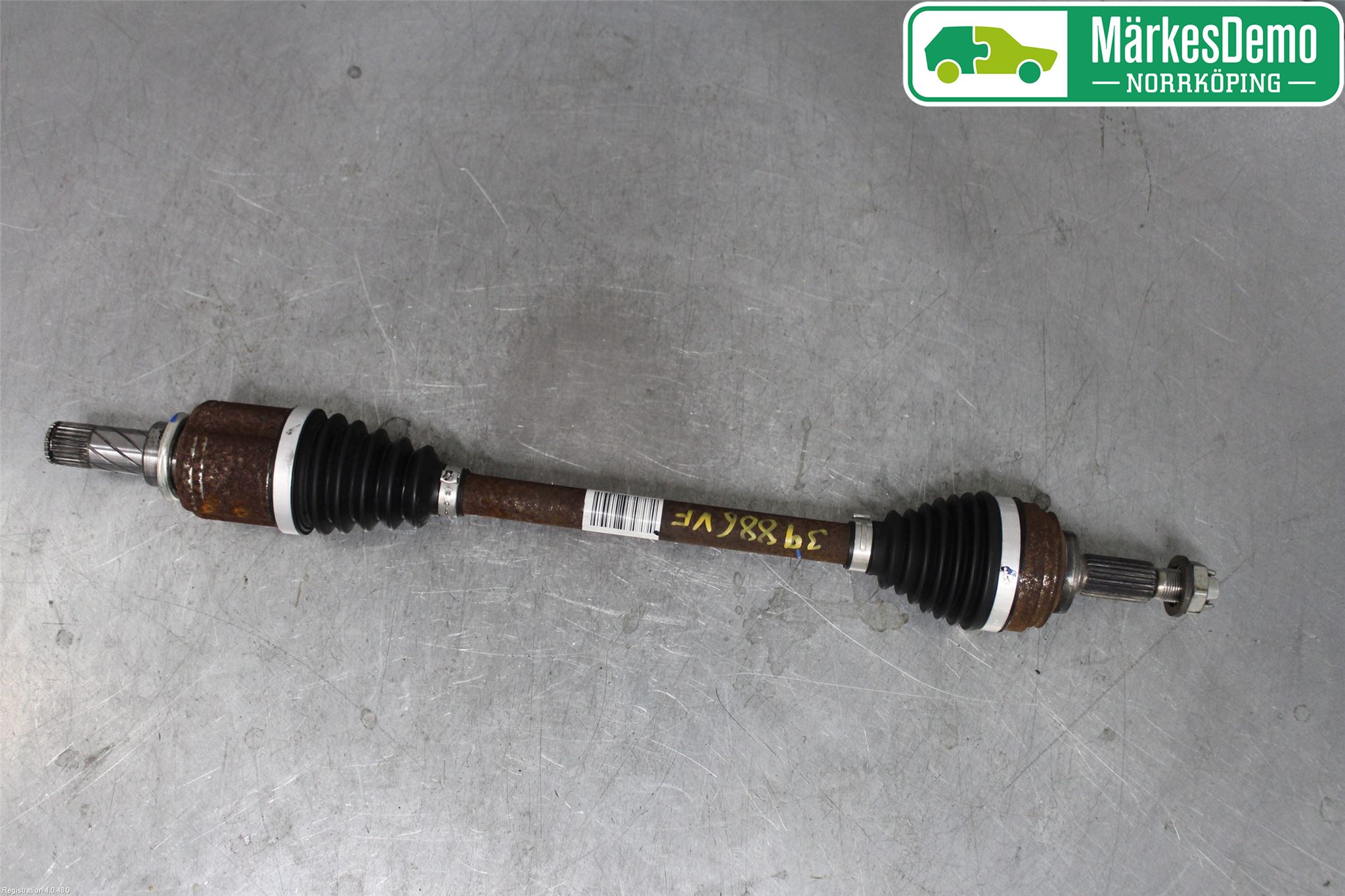 Renault CLIO IV 12-16 Drivaksel Foran Kompl Venstre