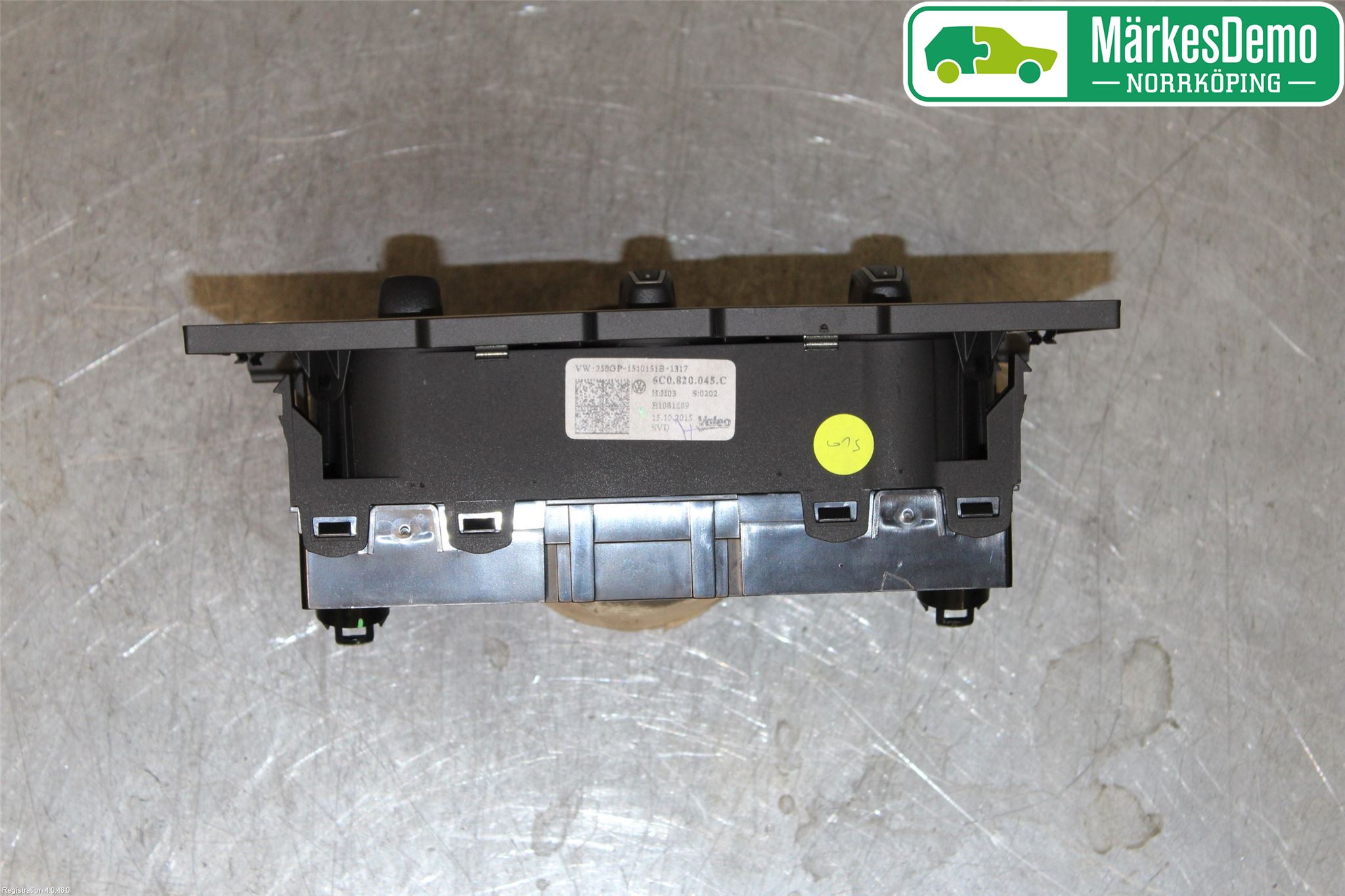 Volkswagen VW POLO 10-17 Varmeapparat Panel(Regulering)