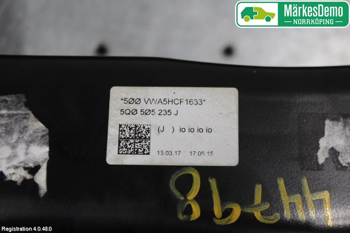 Seat ATECA 16->> Bakaksel Feste Travers-Ramme