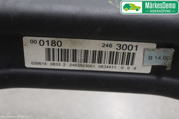 Mercedes-Benz MB B-KLASS (W246/W242) 12-19 Bakaksel Feste Travers-Ramme