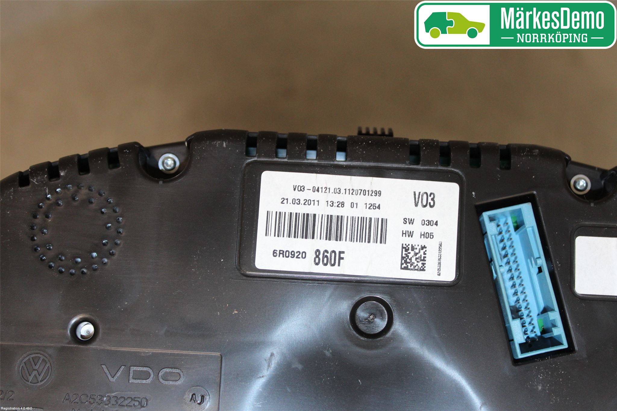 Volkswagen VW POLO 10-17 Instr Kombinert