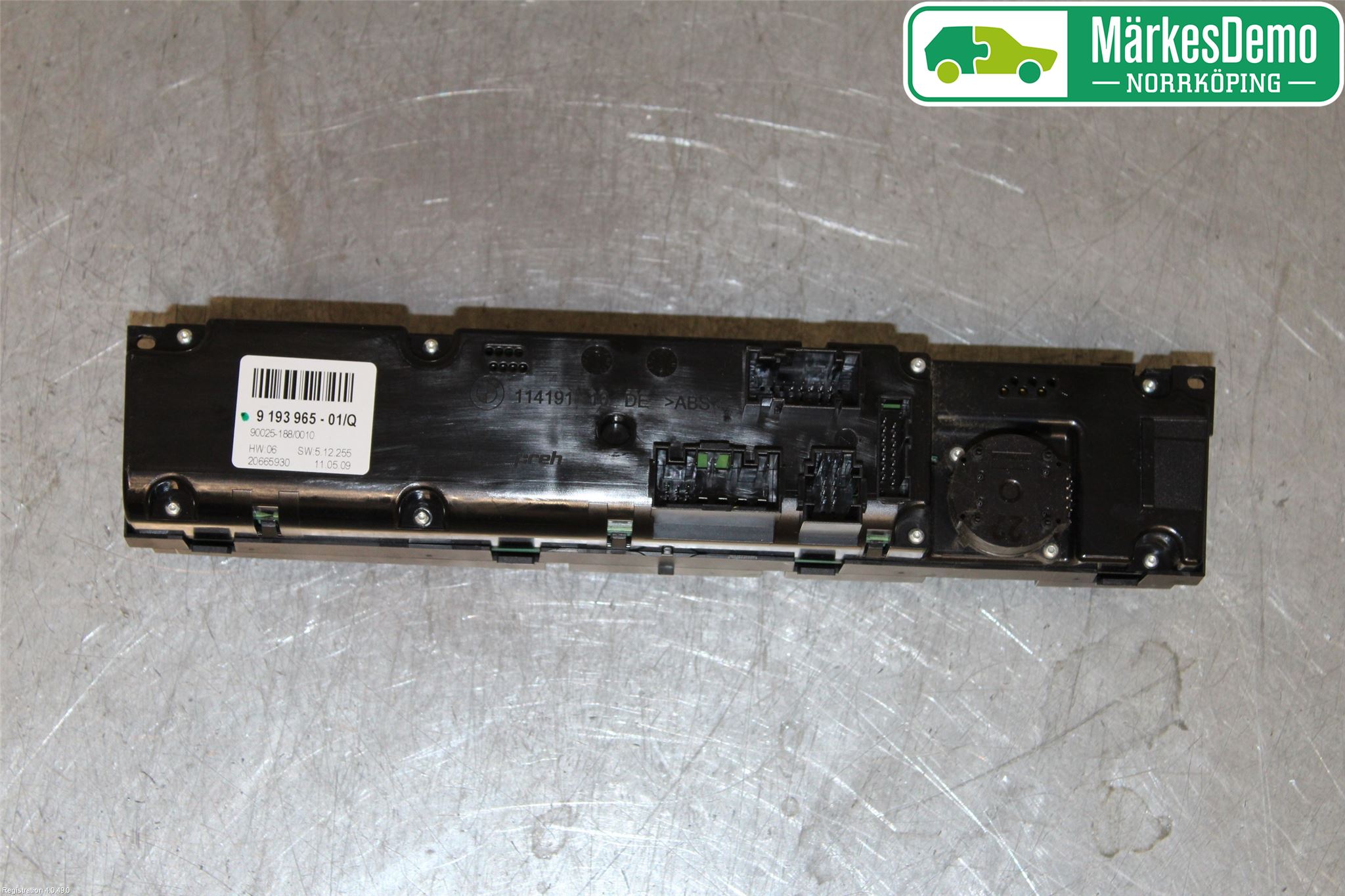 BMW X5 E70 07-13 Varmeapparat Panel(Regulering)