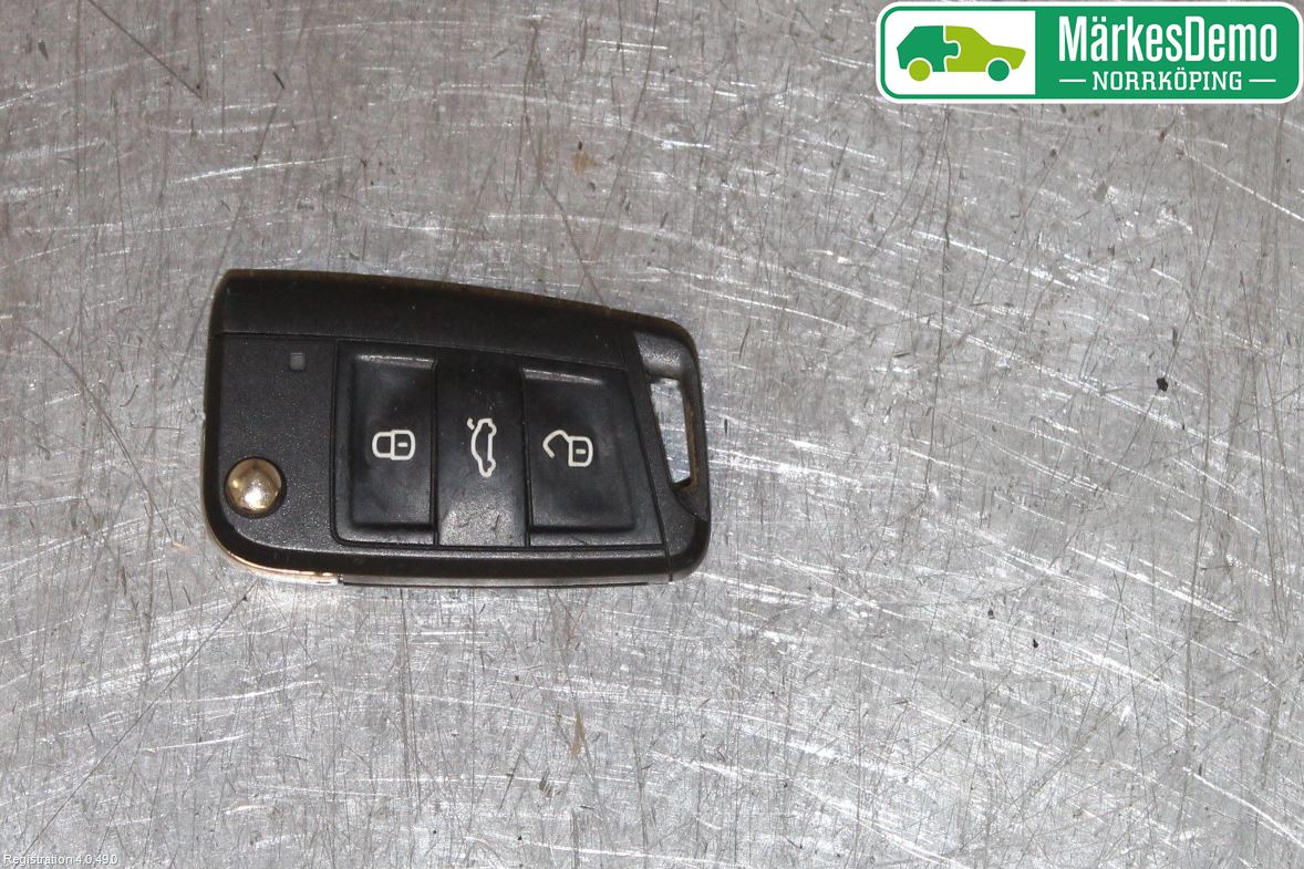 Volkswagen VW GOLF / E-GOLF VII 13-20 Nøkkel Fjernkontroll -Alarm