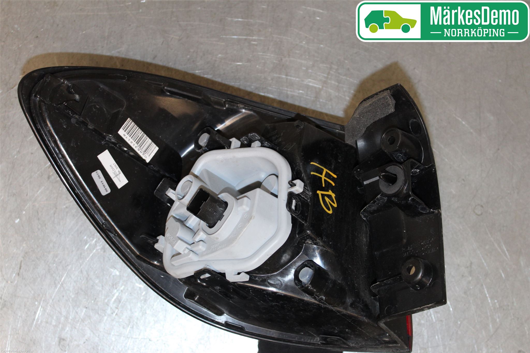 Renault CAPTUR 13-19 Baklykt Høyre