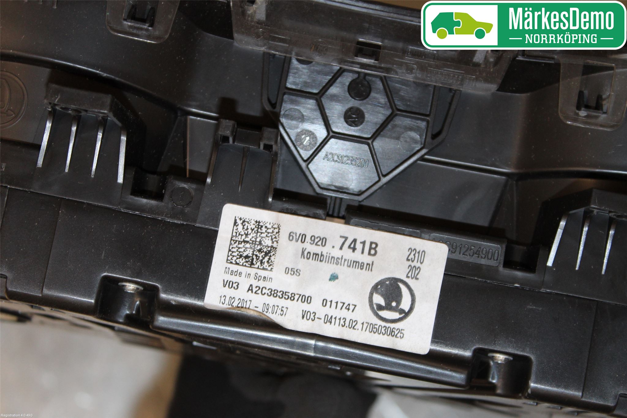 Skoda FABIA 15-21 Instr Kombinert