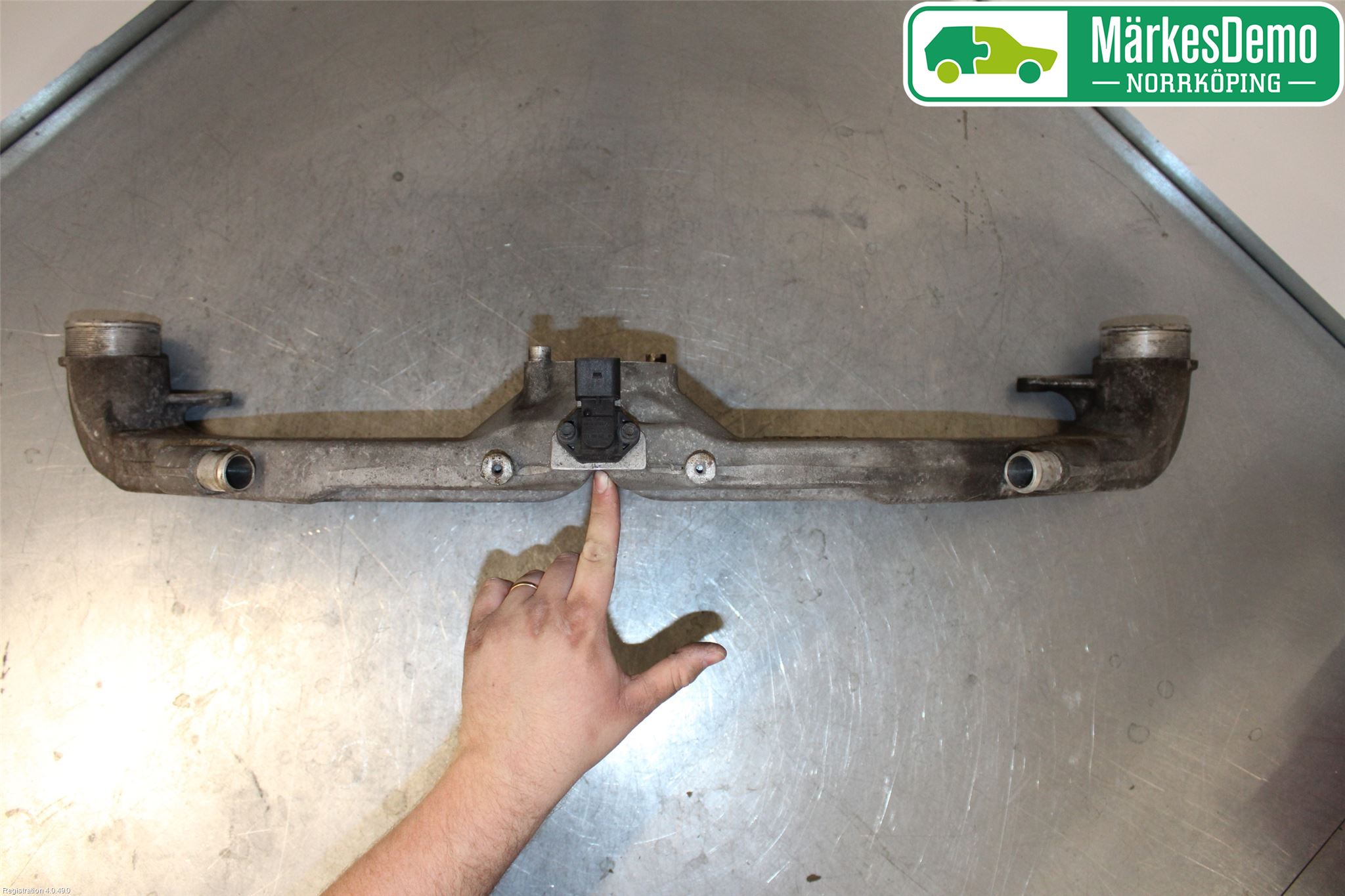 Audi A6/S6     97-05 Intercooler Rør-Slange