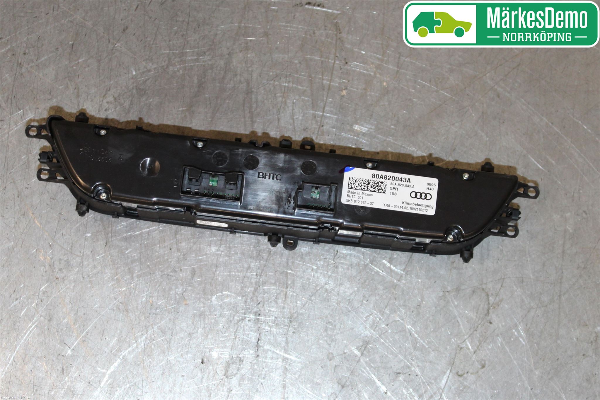 Audi Q5/SQ5 17- Varmeapparat Panel(Regulering)