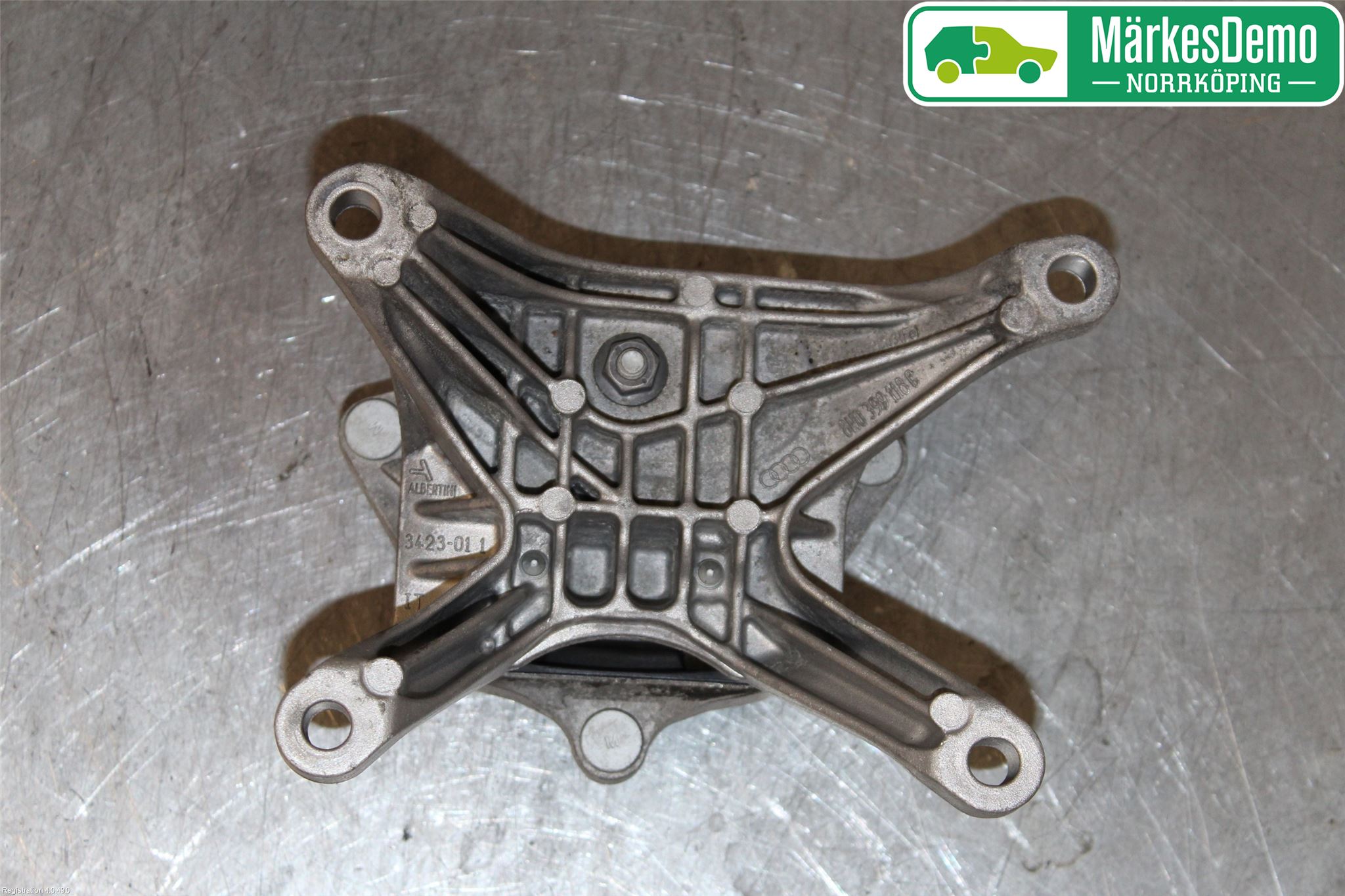 Audi A4/S4 B9 16-19 Gearkasse Feste Stål-Alu