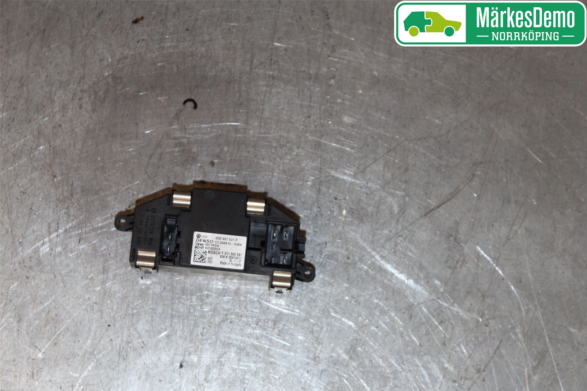 Volkswagen VW PASSAT CC 08-16 Varmeapparat Viftemotstand