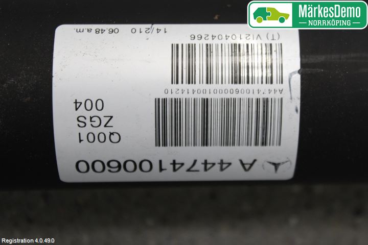 Mercedes-Benz MB VITO/V-KLASS (W640,W447,W448) 14- Mellomaksel Kompl