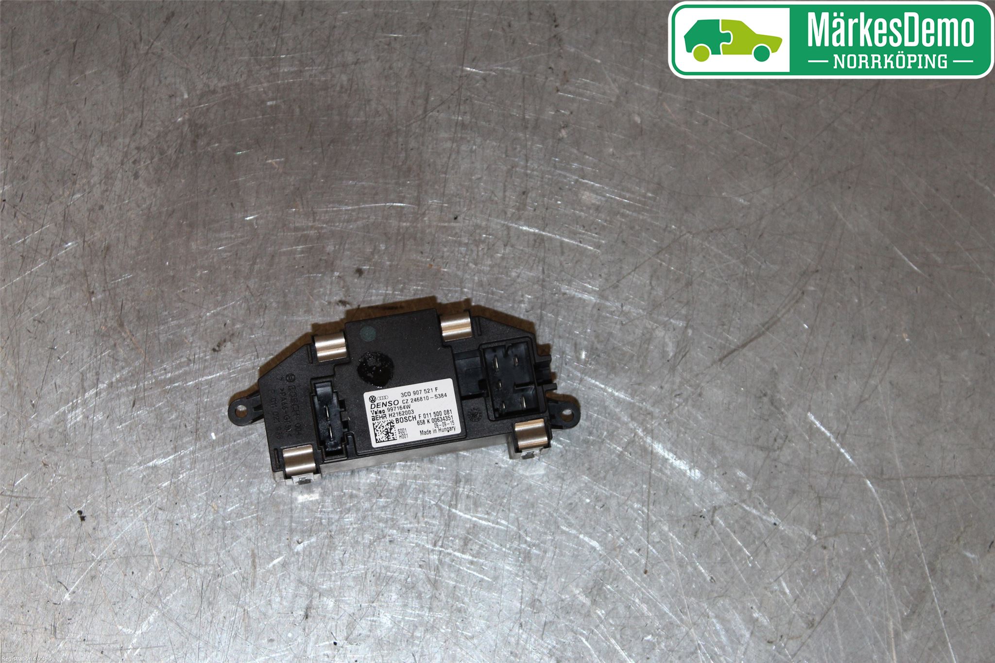 Volkswagen VW PASSAT 05-11 Varmeapparat Viftemotstand