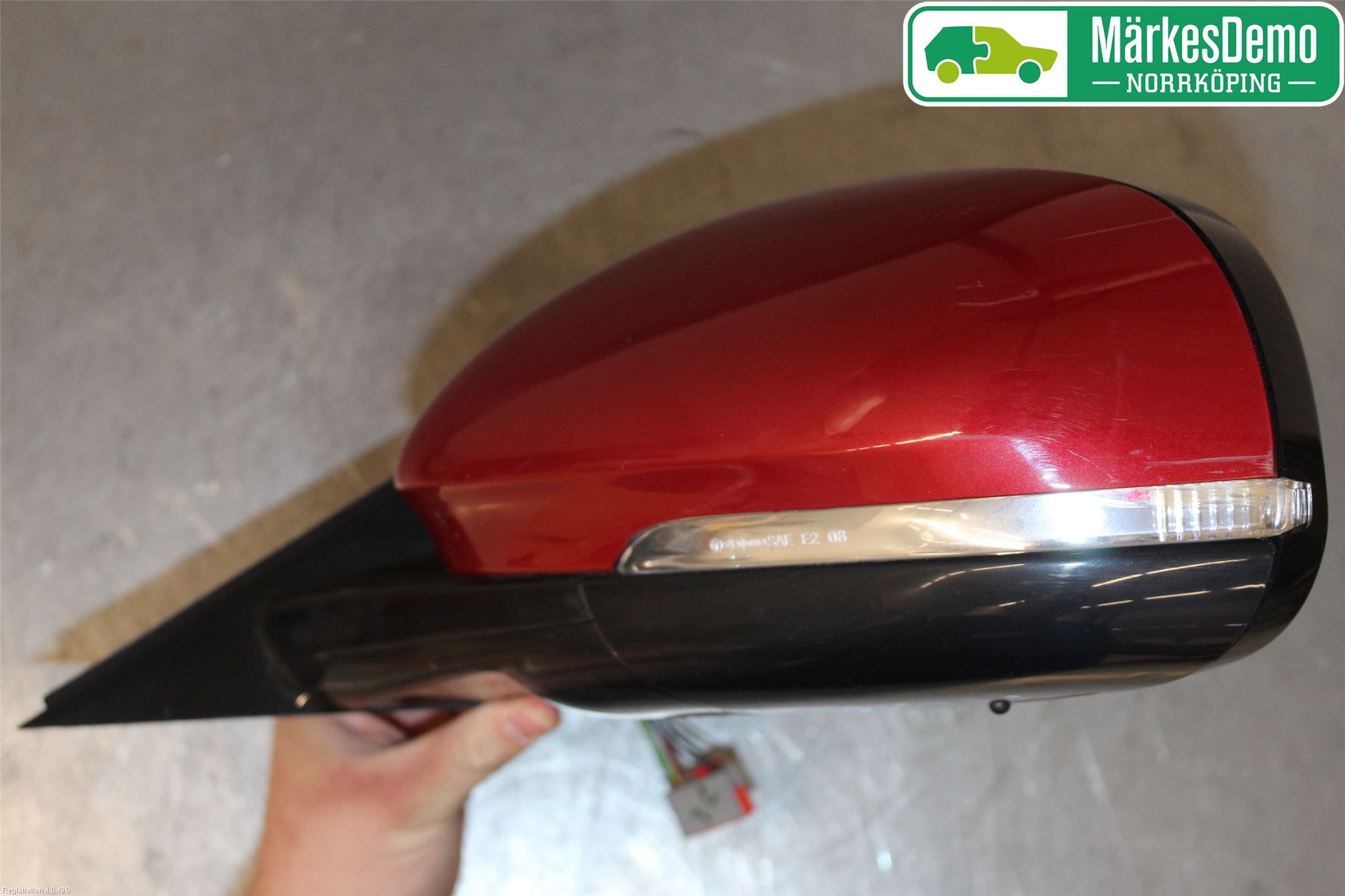 Jaguar XE (X760) 15-24 Speil V M-El Justering