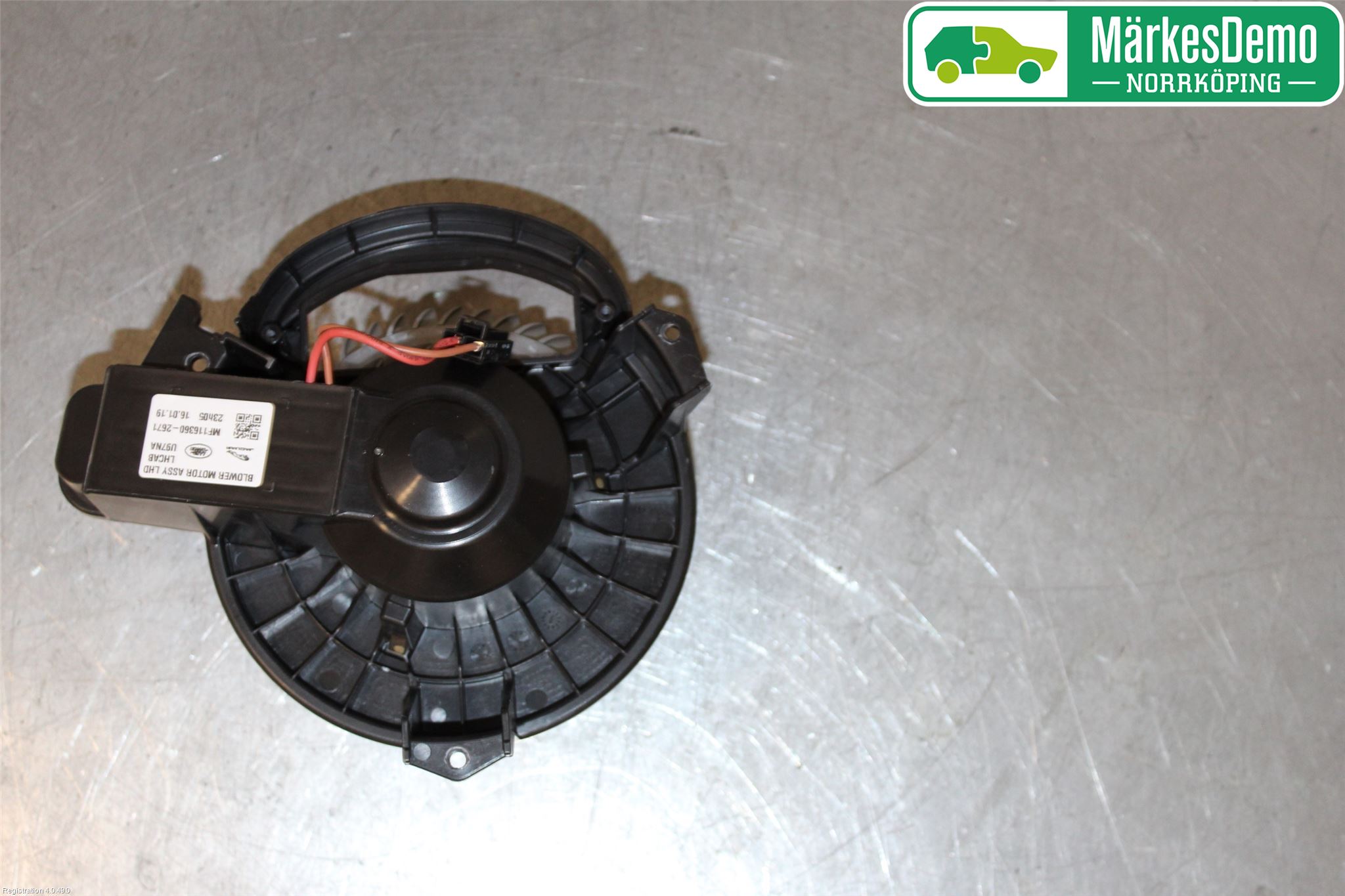 Jaguar XE (X760) 15-24 Varmeapparat Viftemotor