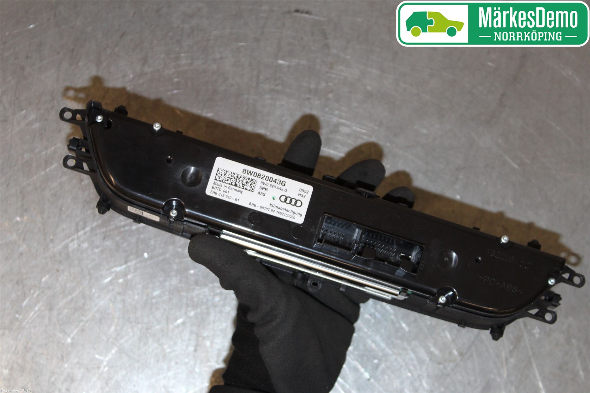 Audi A4/S4 B9 16-19 Varmeapparat Panel(Regulering)