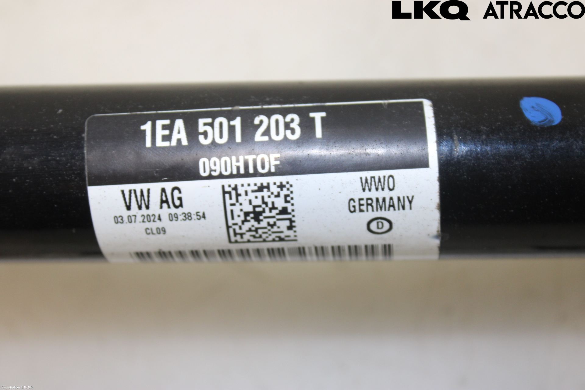 Volkswagen VW ID.4 21- Drivaksel Bak Kompl Venstre