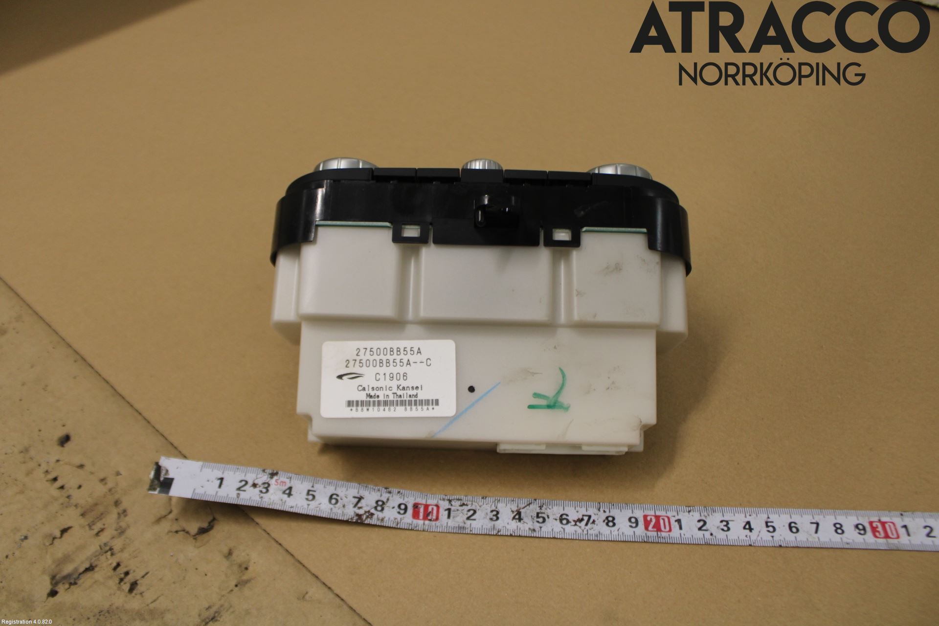Nissan QASHQAI 10-14 Varmeapparat Panel(Regulering)