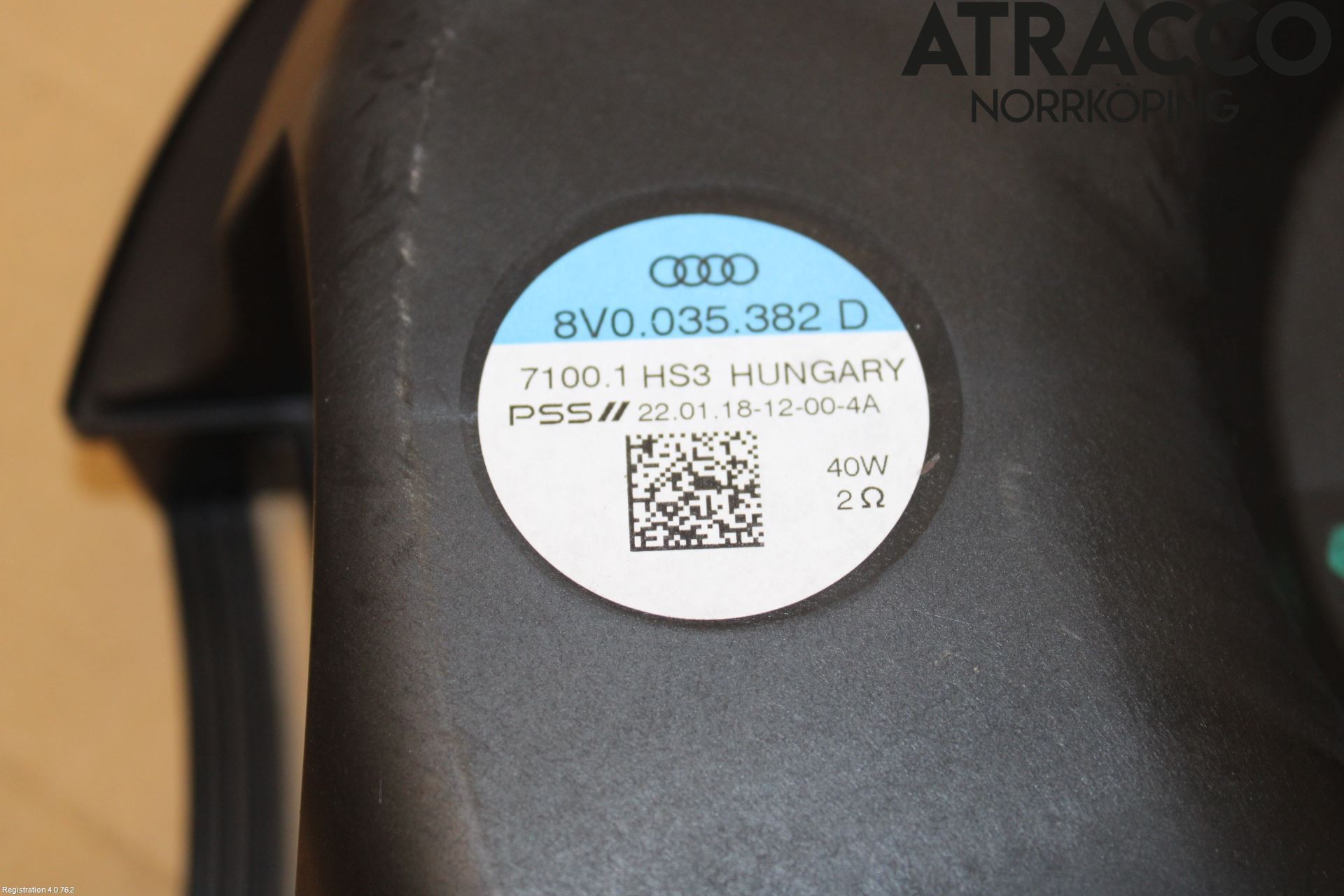 Audi Q2/SQ2 17- Innr Høyttaler